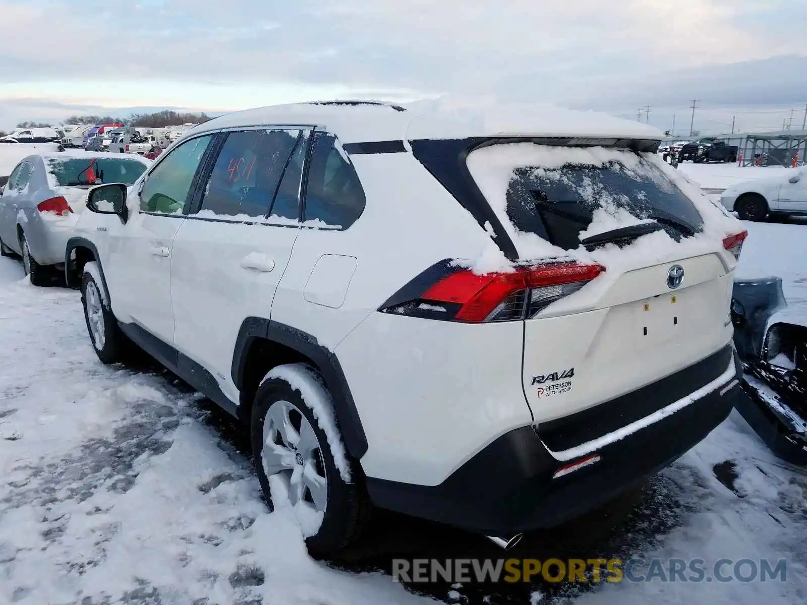 3 Photograph of a damaged car JTMMWRFV2KD014193 TOYOTA RAV4 2019