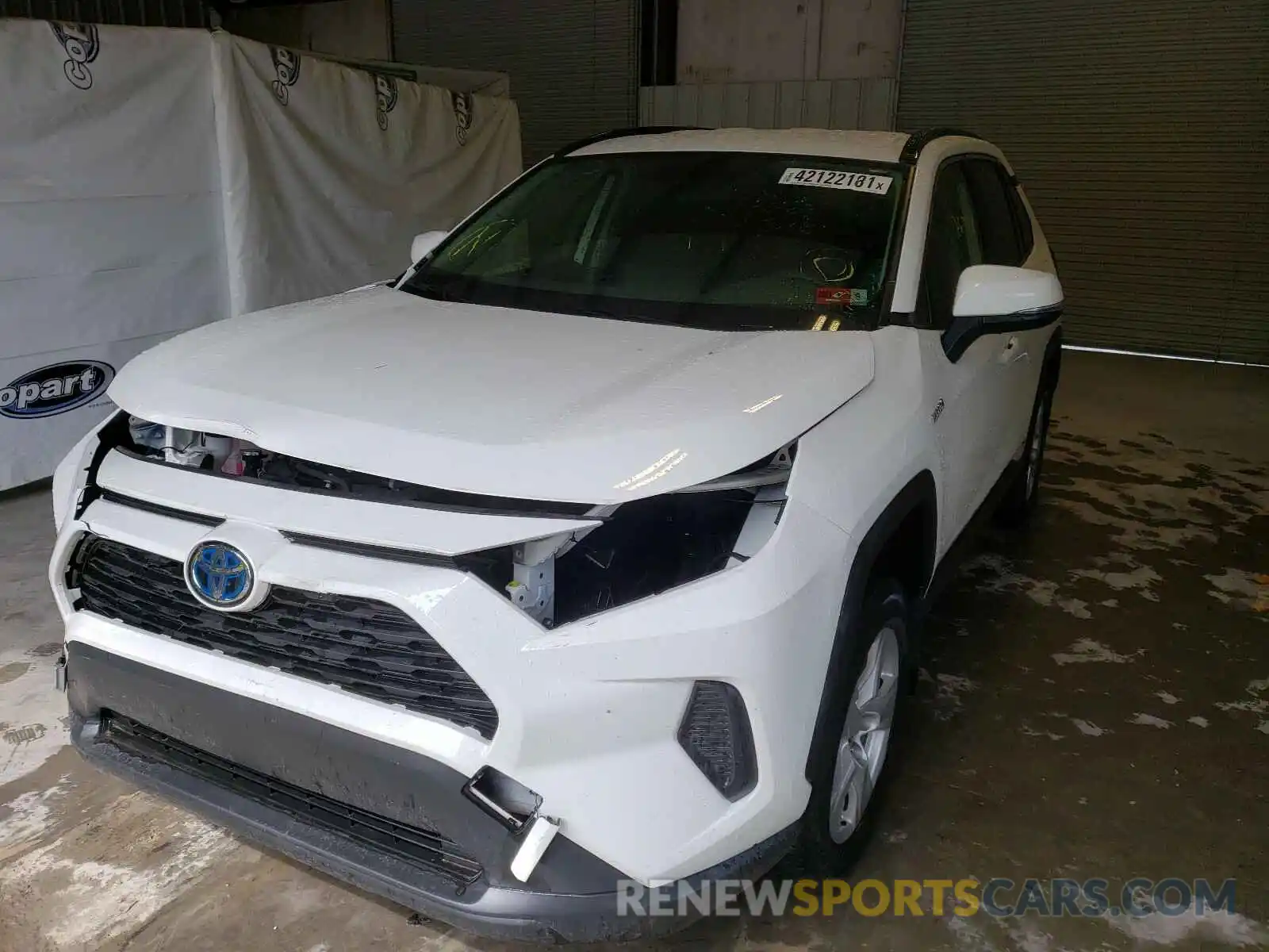 2 Photograph of a damaged car JTMMWRFV2KD017577 TOYOTA RAV4 2019