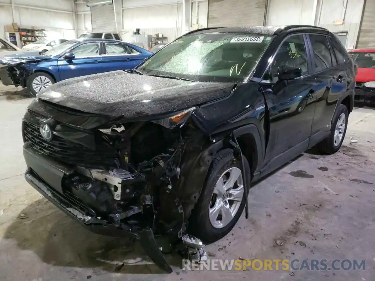 2 Photograph of a damaged car JTMMWRFV2KD021709 TOYOTA RAV4 2019