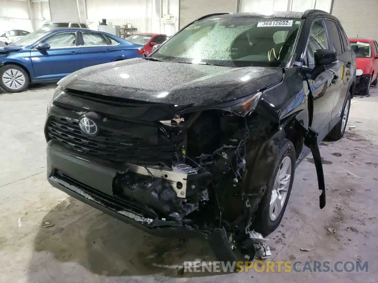 9 Photograph of a damaged car JTMMWRFV2KD021709 TOYOTA RAV4 2019