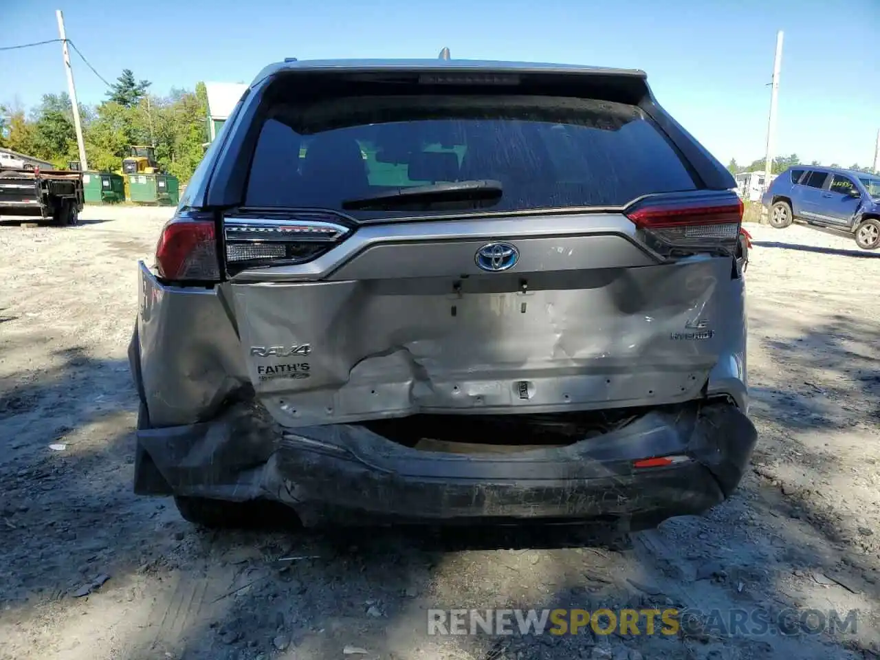 9 Photograph of a damaged car JTMMWRFV2KD502589 TOYOTA RAV4 2019