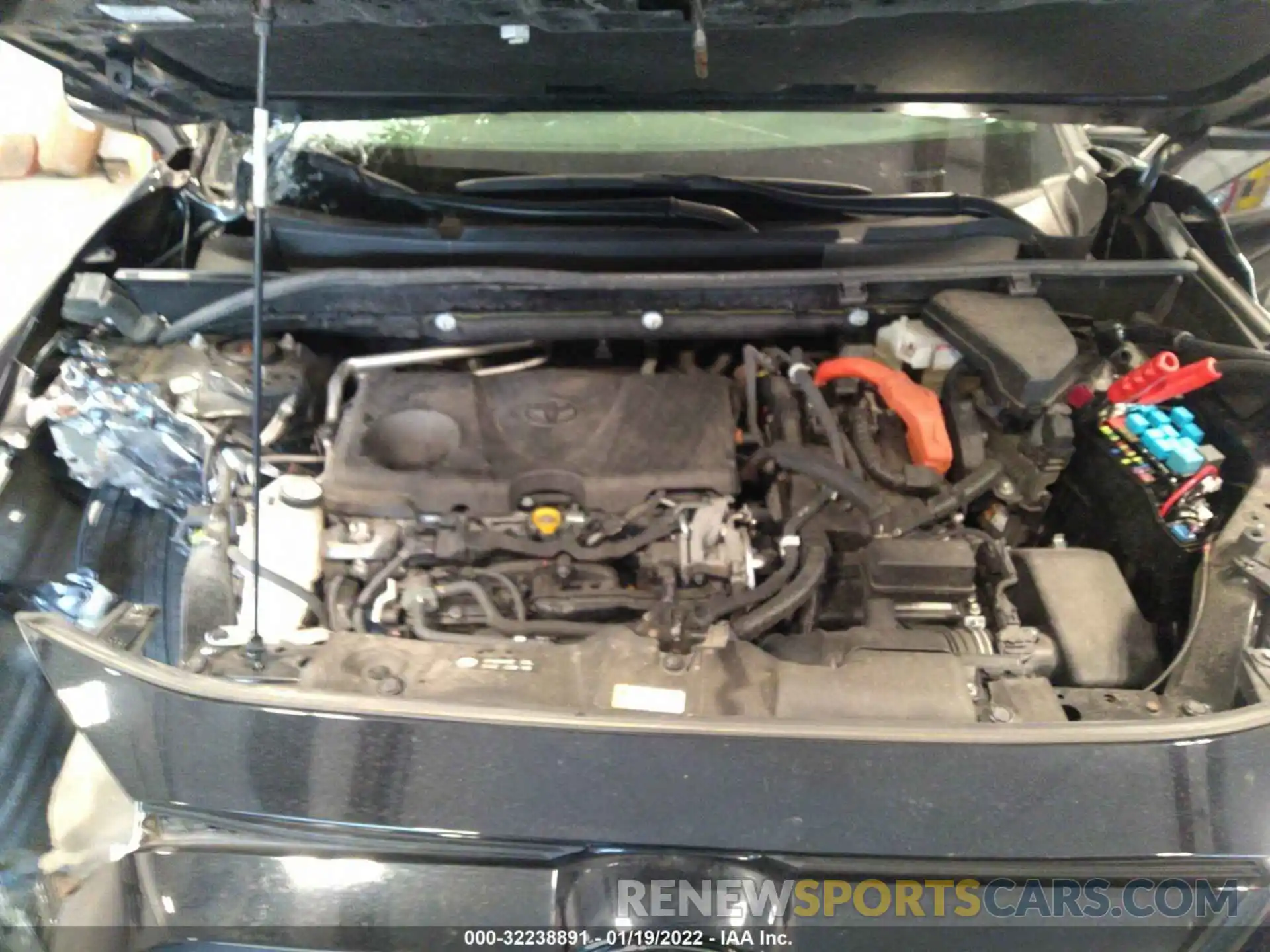 10 Фотография поврежденного автомобиля JTMMWRFV2KD511387 TOYOTA RAV4 2019