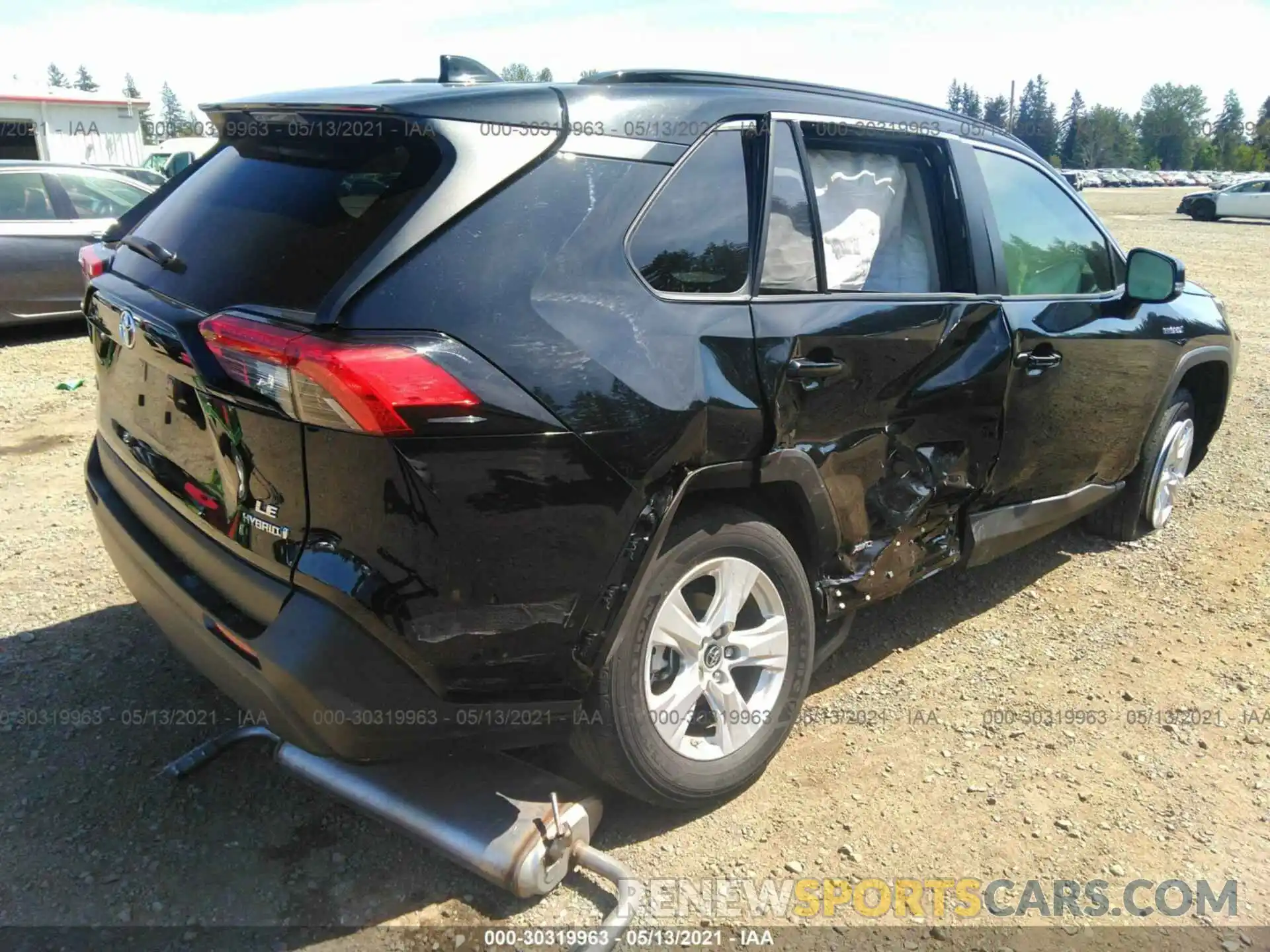 4 Photograph of a damaged car JTMMWRFV3KD006216 TOYOTA RAV4 2019