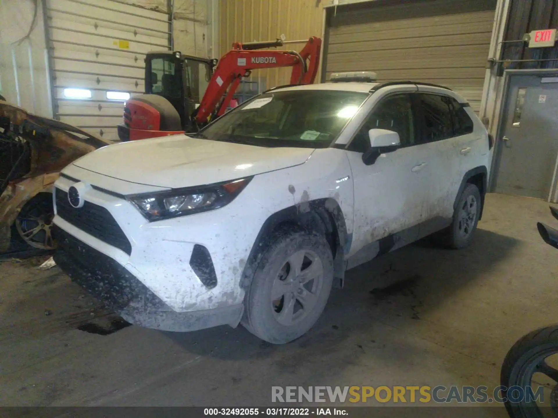 2 Фотография поврежденного автомобиля JTMMWRFV3KD022349 TOYOTA RAV4 2019