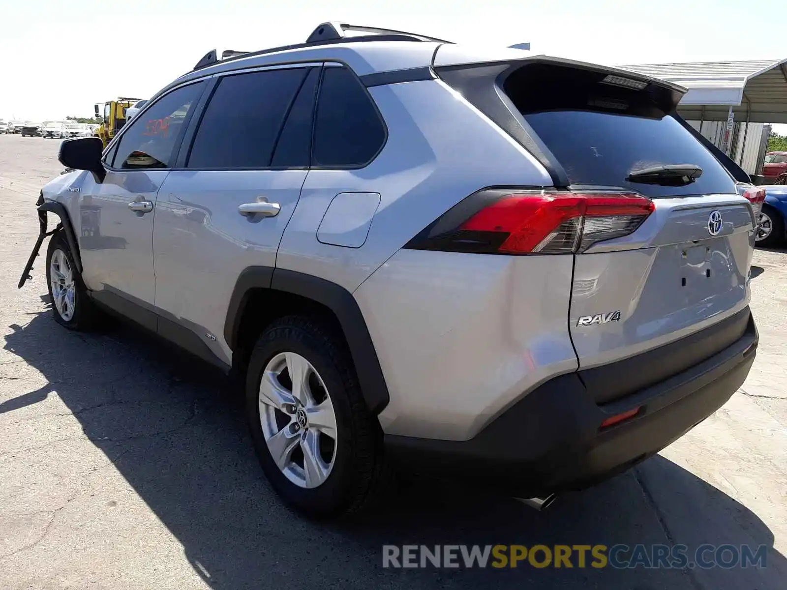 3 Photograph of a damaged car JTMMWRFV3KD026840 TOYOTA RAV4 2019