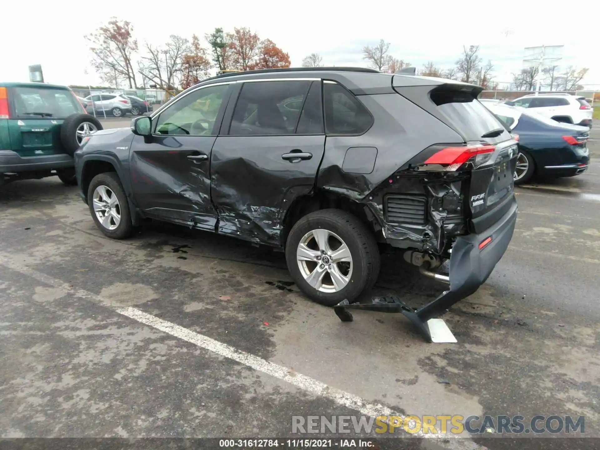 6 Фотография поврежденного автомобиля JTMMWRFV3KJ006136 TOYOTA RAV4 2019