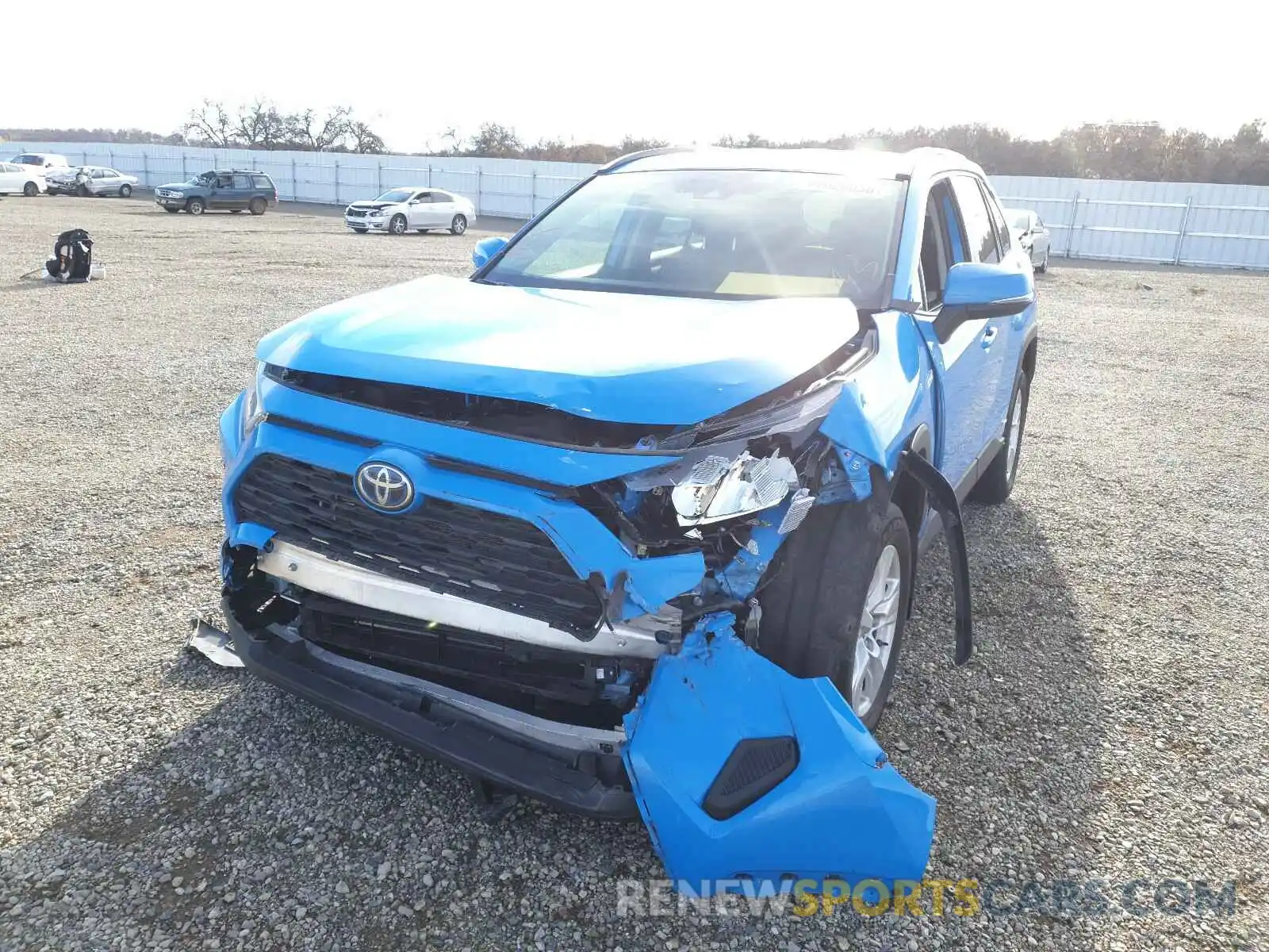 2 Photograph of a damaged car JTMMWRFV4KD011943 TOYOTA RAV4 2019