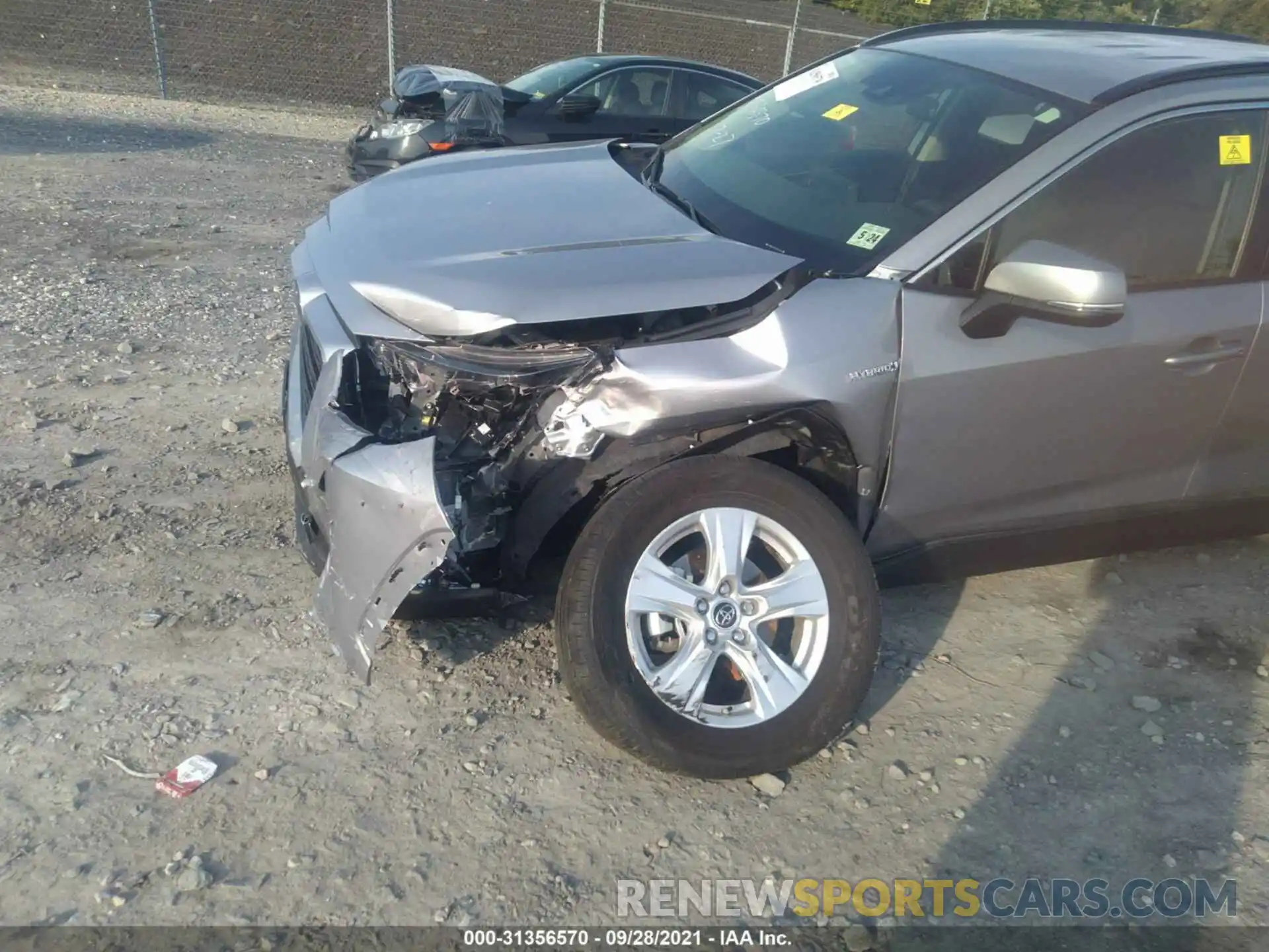 6 Photograph of a damaged car JTMMWRFV4KD015443 TOYOTA RAV4 2019