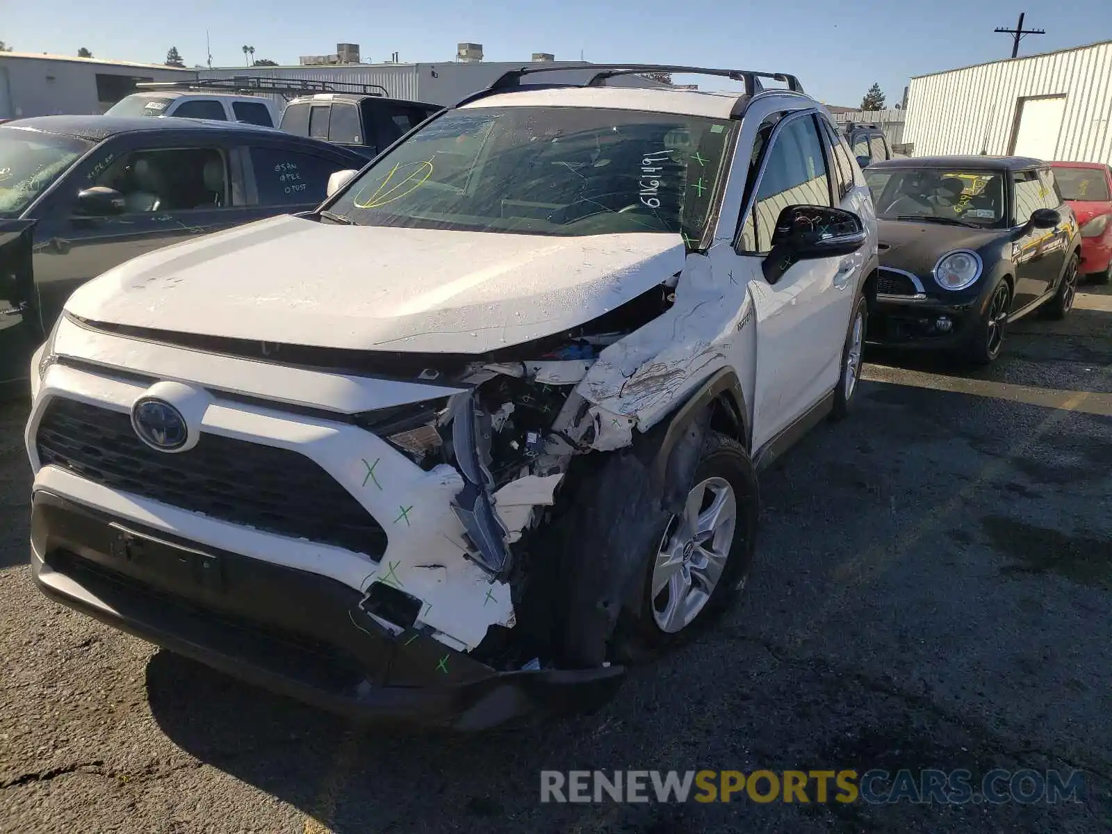 9 Photograph of a damaged car JTMMWRFV5KD024393 TOYOTA RAV4 2019