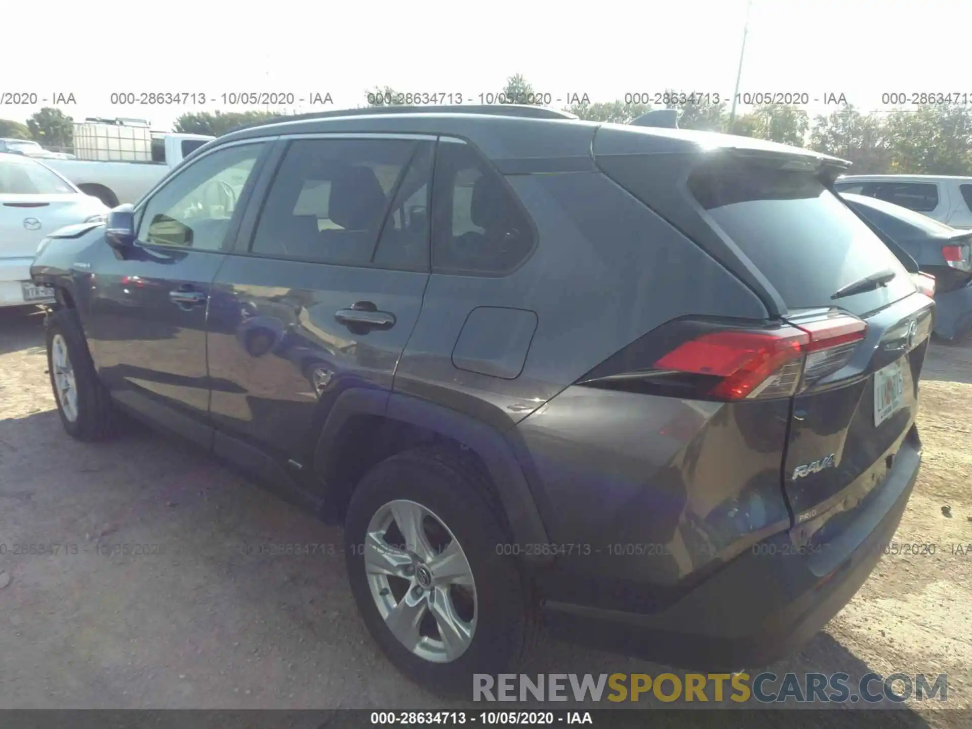 3 Фотография поврежденного автомобиля JTMMWRFV5KD500562 TOYOTA RAV4 2019