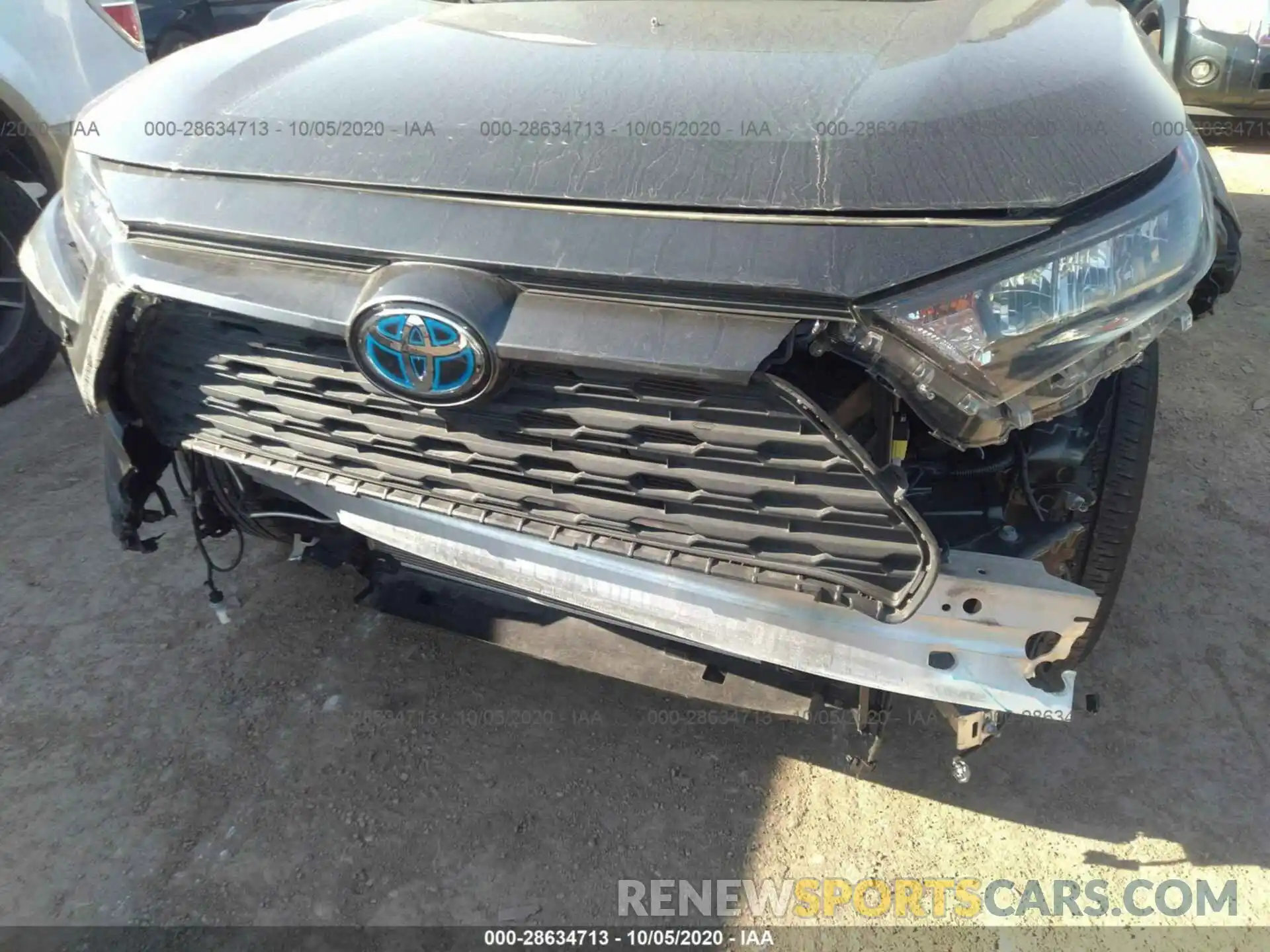 6 Фотография поврежденного автомобиля JTMMWRFV5KD500562 TOYOTA RAV4 2019