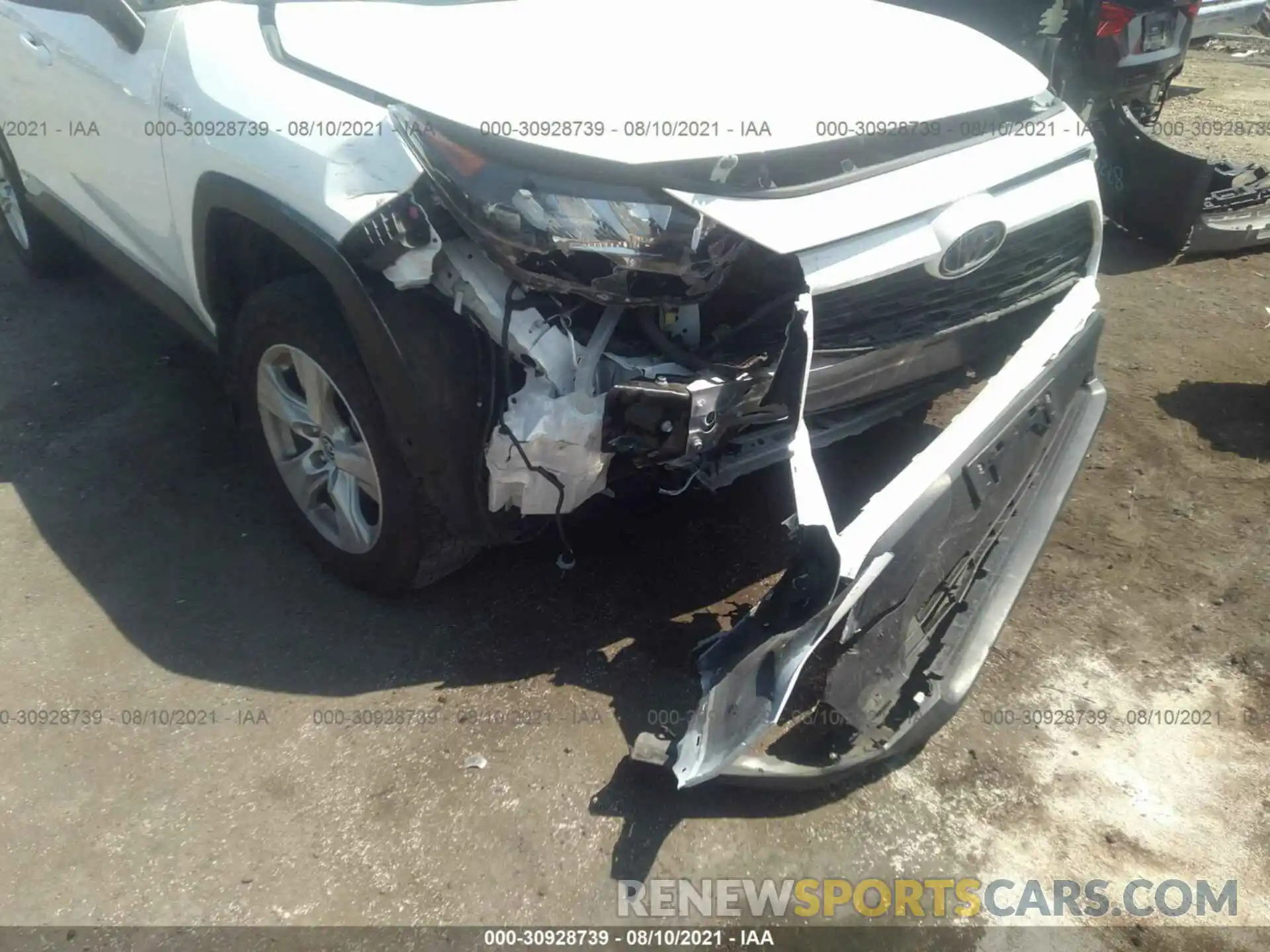 6 Photograph of a damaged car JTMMWRFV6KD027531 TOYOTA RAV4 2019