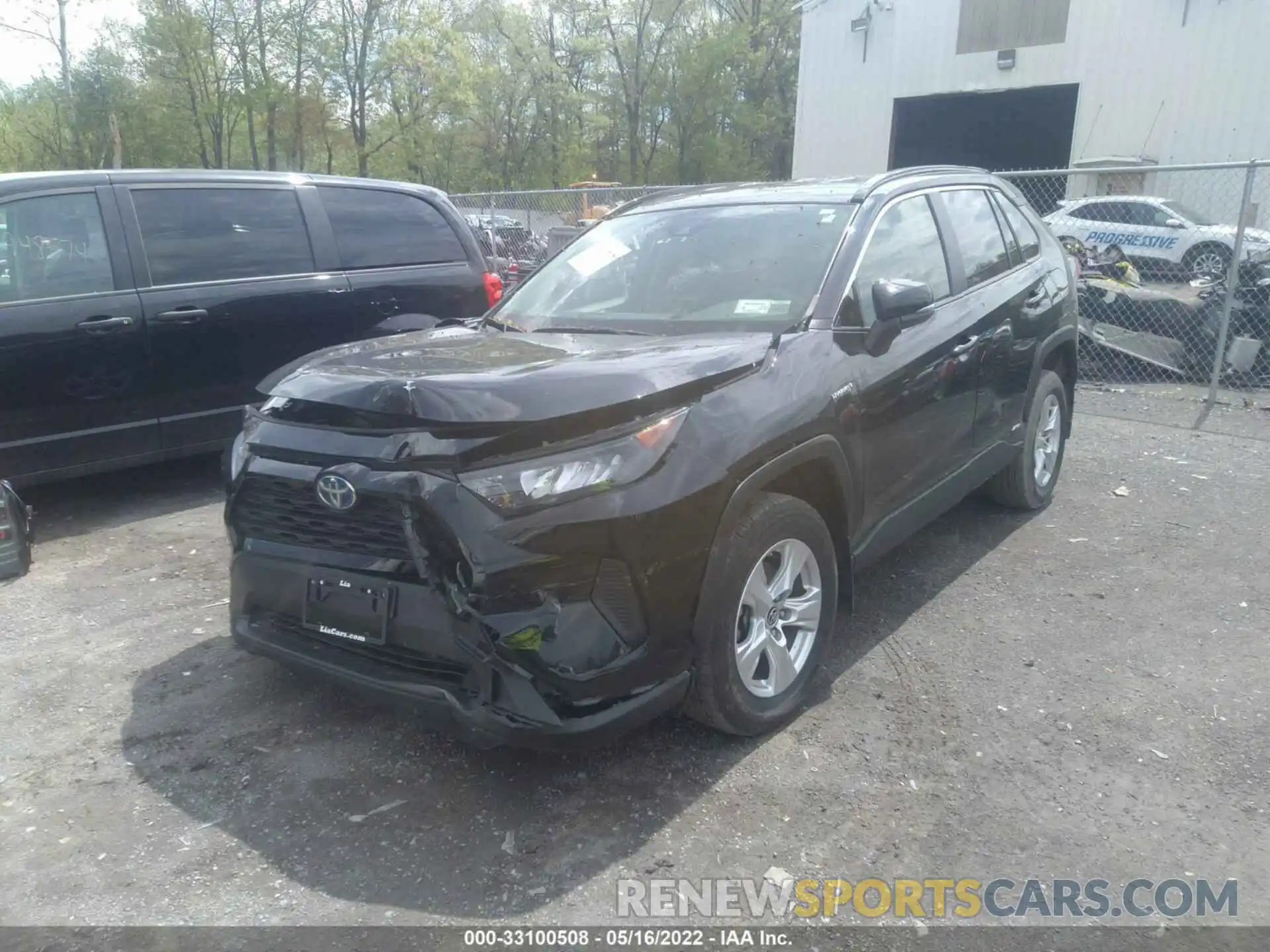 2 Photograph of a damaged car JTMMWRFV6KD040411 TOYOTA RAV4 2019