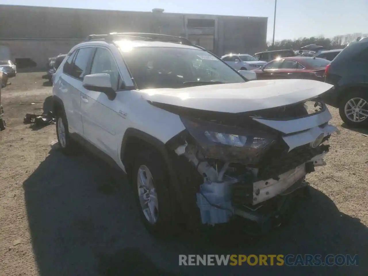 1 Photograph of a damaged car JTMMWRFV6KD501820 TOYOTA RAV4 2019