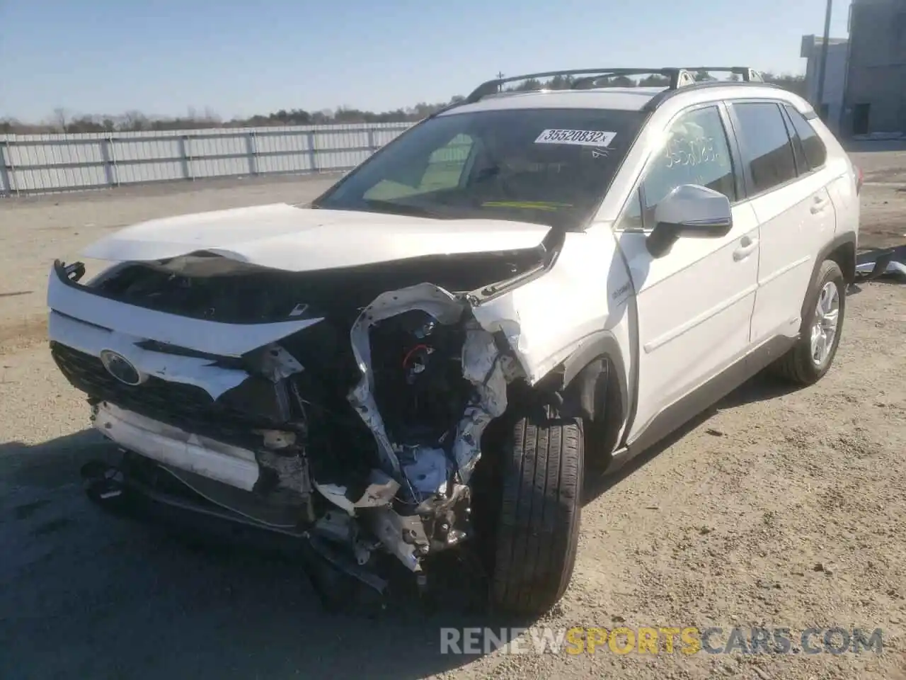 2 Photograph of a damaged car JTMMWRFV6KD501820 TOYOTA RAV4 2019