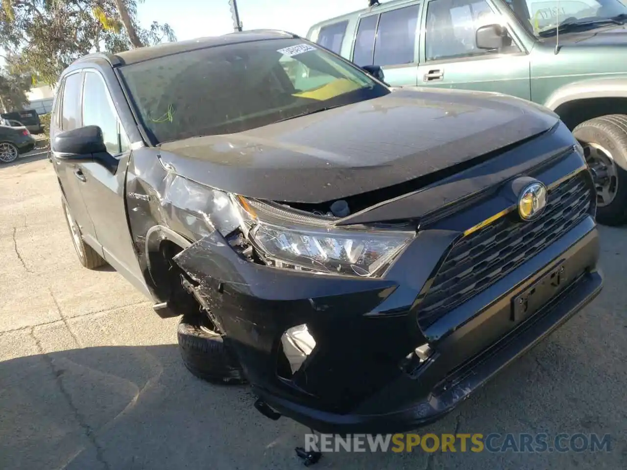 1 Photograph of a damaged car JTMMWRFV7KD017560 TOYOTA RAV4 2019