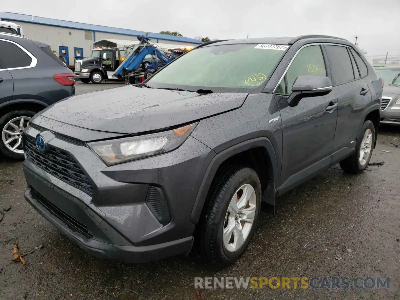 2 Фотография поврежденного автомобиля JTMMWRFV7KD029157 TOYOTA RAV4 2019