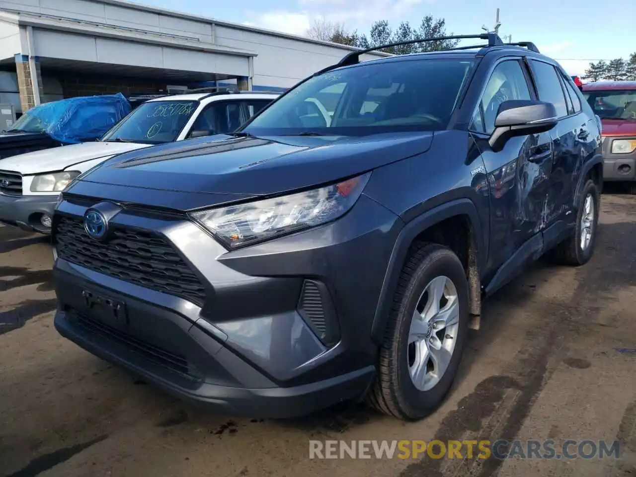 2 Фотография поврежденного автомобиля JTMMWRFV7KD033659 TOYOTA RAV4 2019