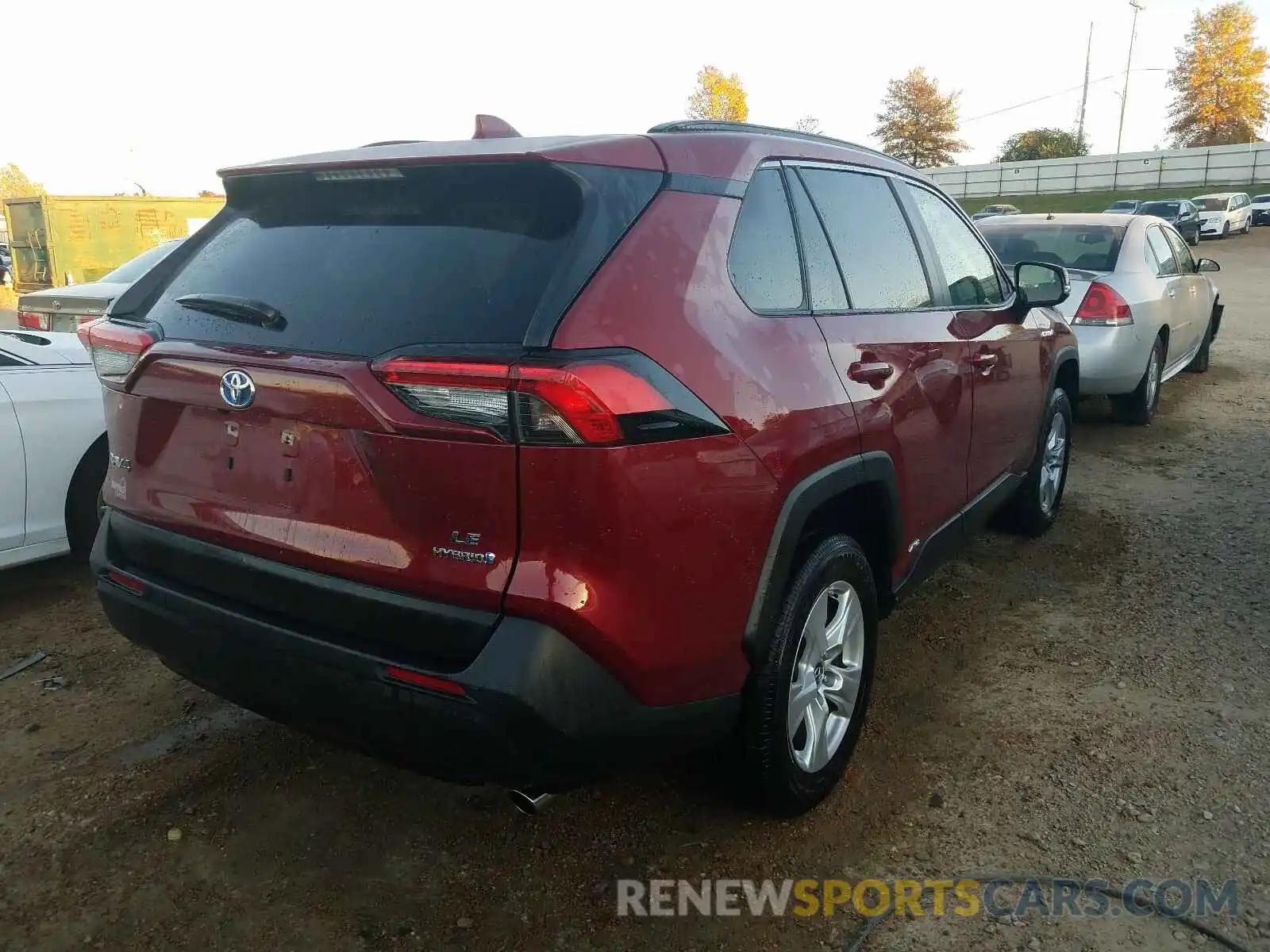 4 Фотография поврежденного автомобиля JTMMWRFV7KD503513 TOYOTA RAV4 2019