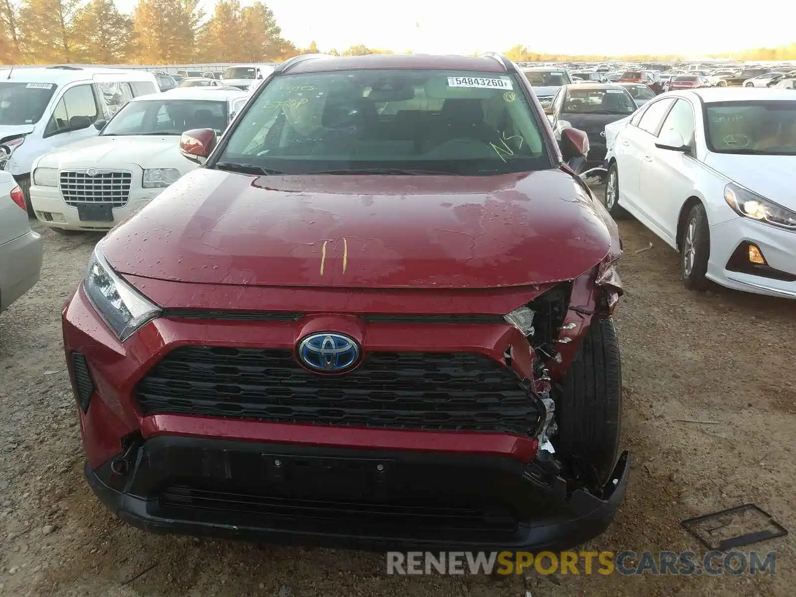 7 Фотография поврежденного автомобиля JTMMWRFV7KD503513 TOYOTA RAV4 2019