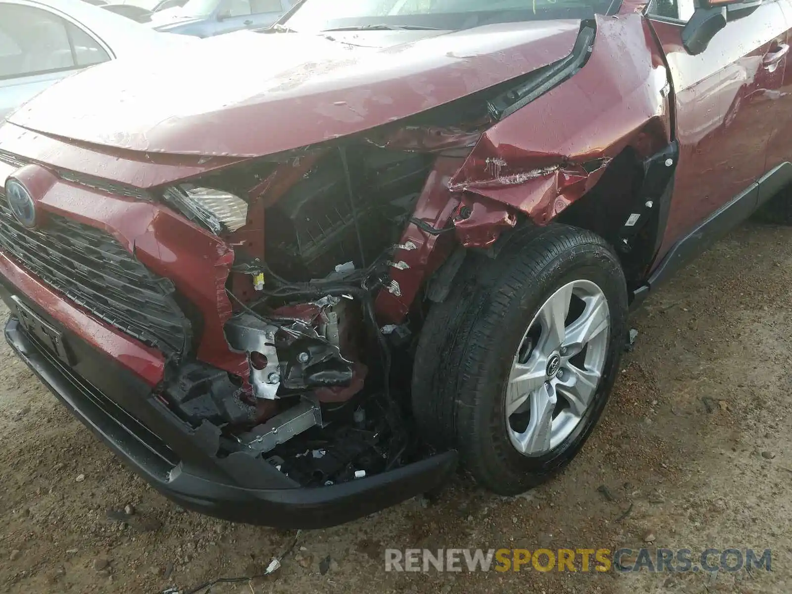 9 Photograph of a damaged car JTMMWRFV7KD503513 TOYOTA RAV4 2019