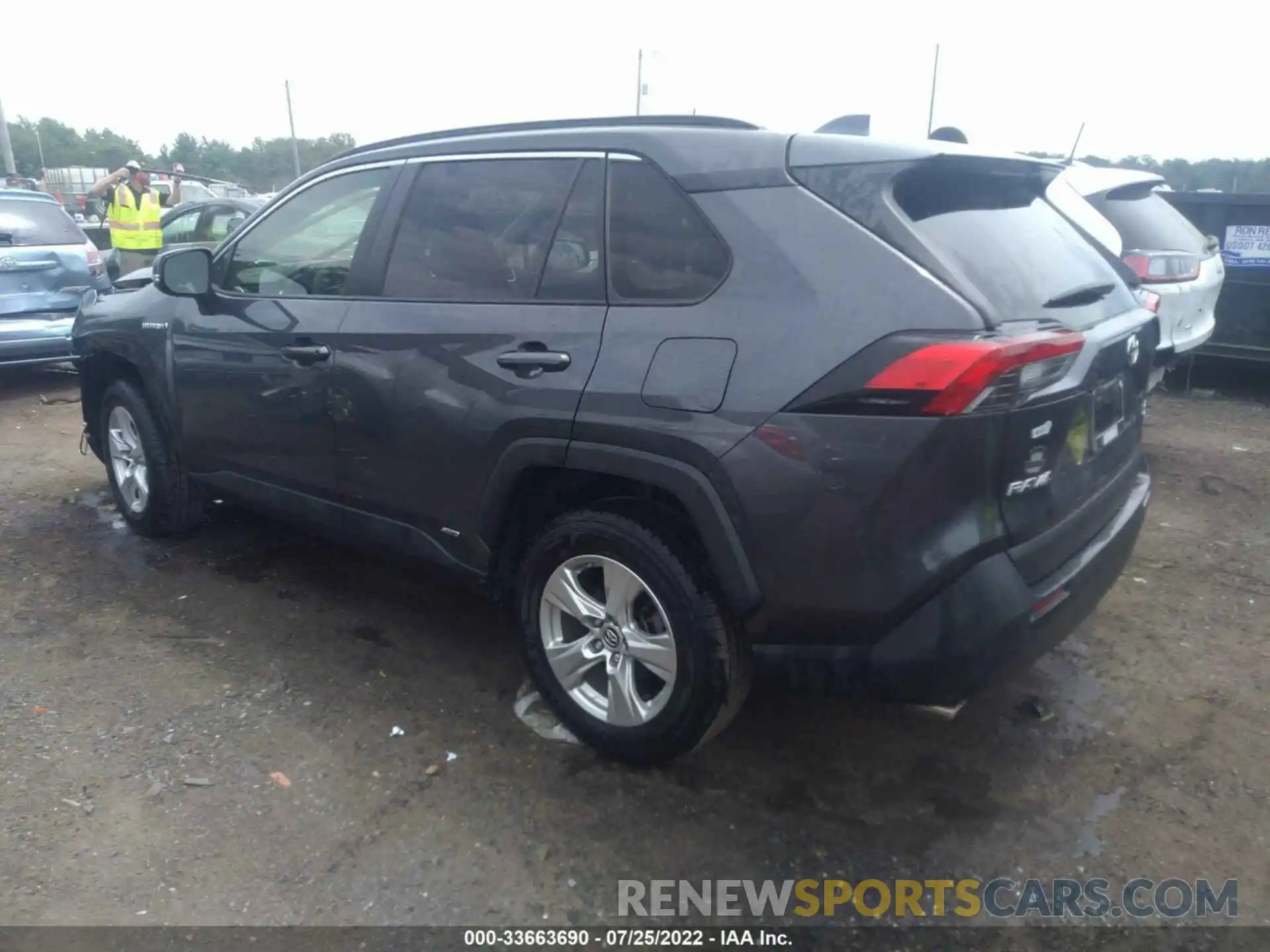 3 Фотография поврежденного автомобиля JTMMWRFV7KJ006785 TOYOTA RAV4 2019