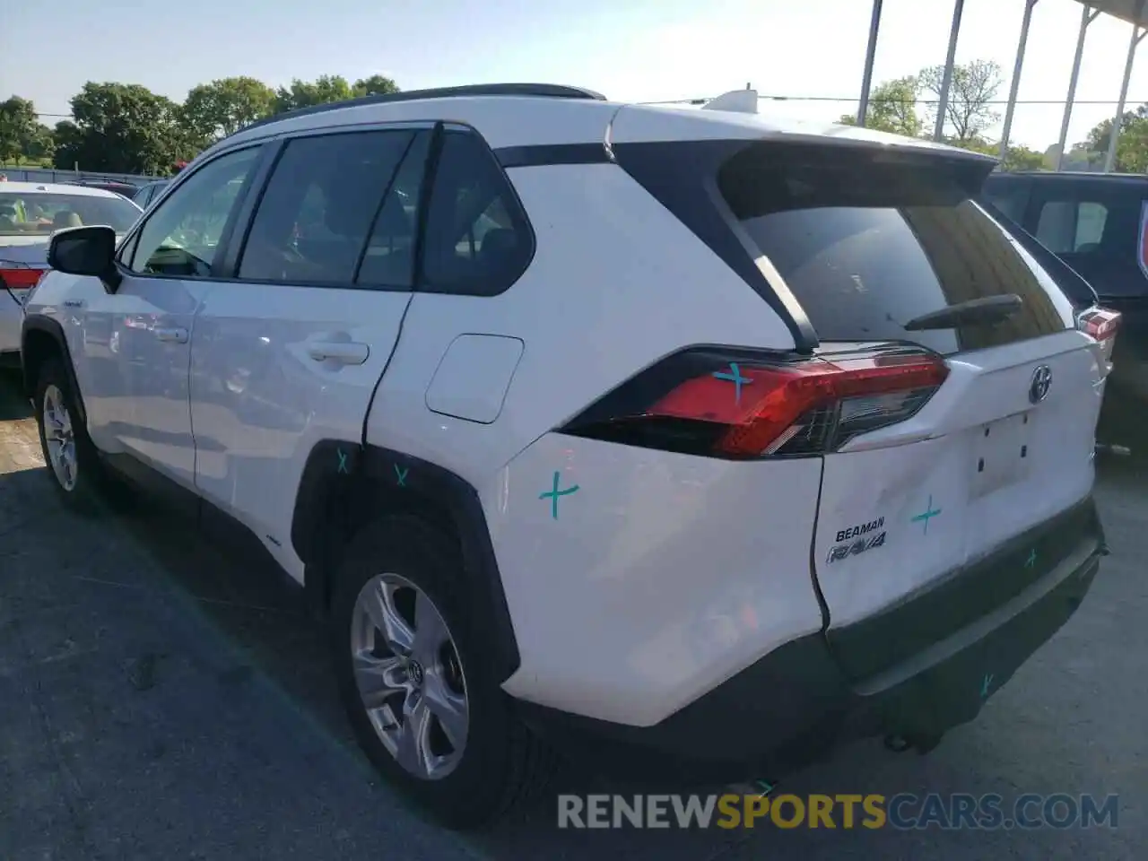 3 Photograph of a damaged car JTMMWRFV7KJ008228 TOYOTA RAV4 2019