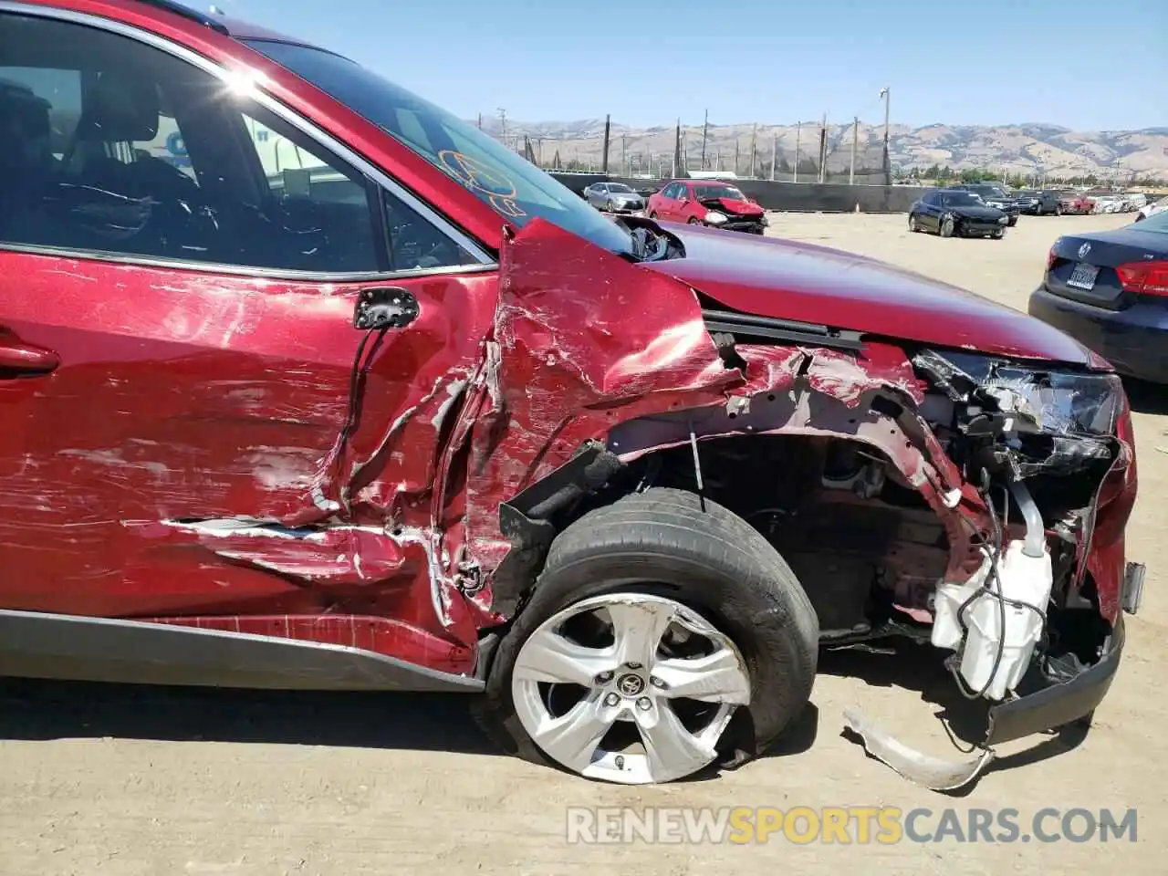 9 Photograph of a damaged car JTMMWRFV8KD004199 TOYOTA RAV4 2019