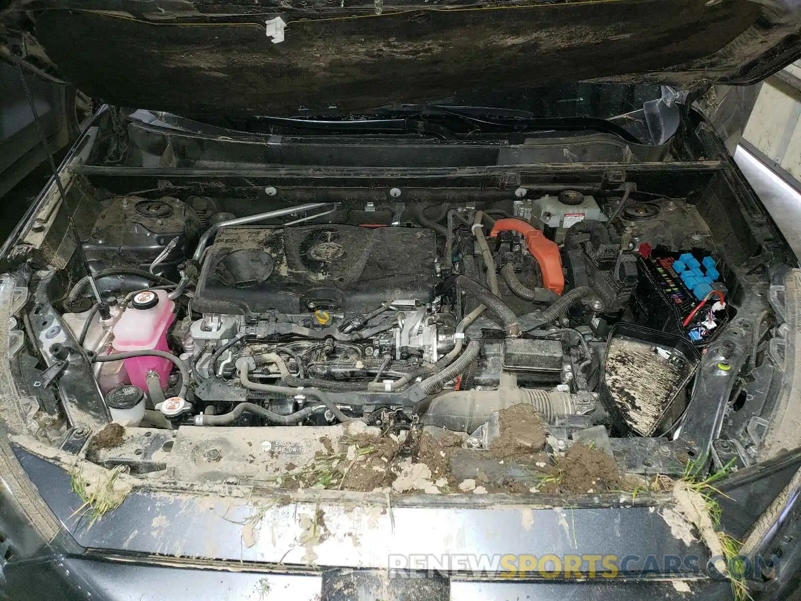 7 Фотография поврежденного автомобиля JTMMWRFV8KD005823 TOYOTA RAV4 2019