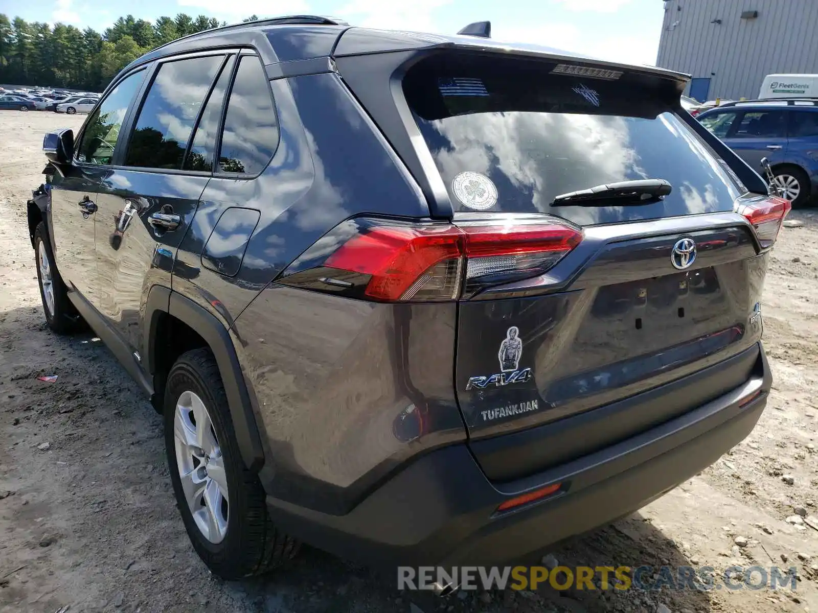 3 Photograph of a damaged car JTMMWRFV8KD008172 TOYOTA RAV4 2019