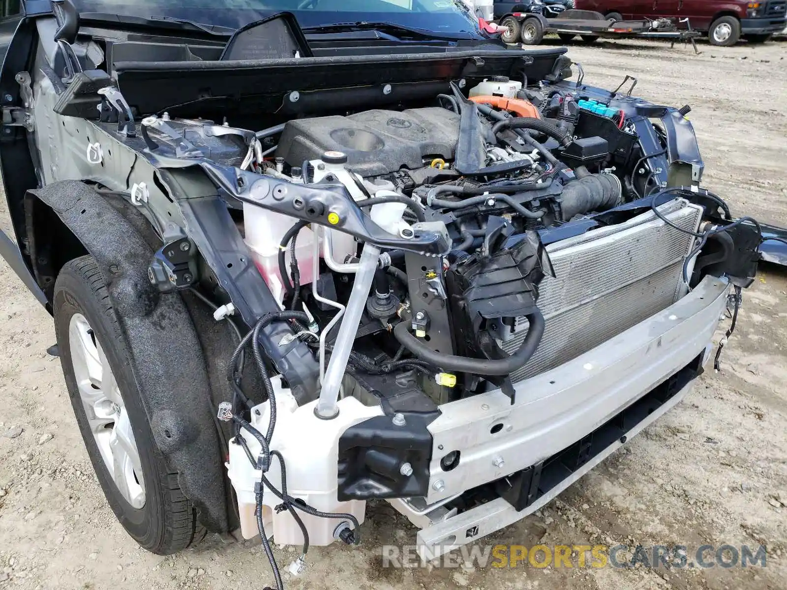 9 Photograph of a damaged car JTMMWRFV8KD008172 TOYOTA RAV4 2019