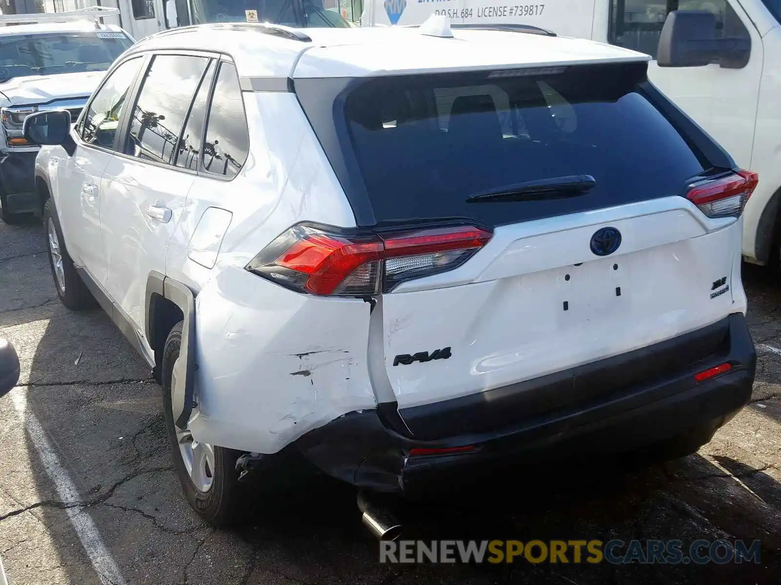 3 Photograph of a damaged car JTMMWRFV8KD009452 TOYOTA RAV4 2019