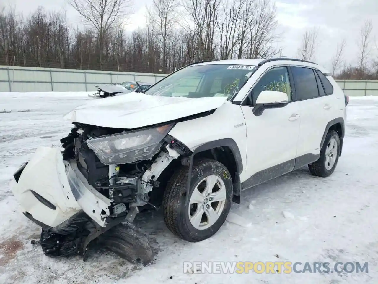 2 Photograph of a damaged car JTMMWRFV8KD012495 TOYOTA RAV4 2019