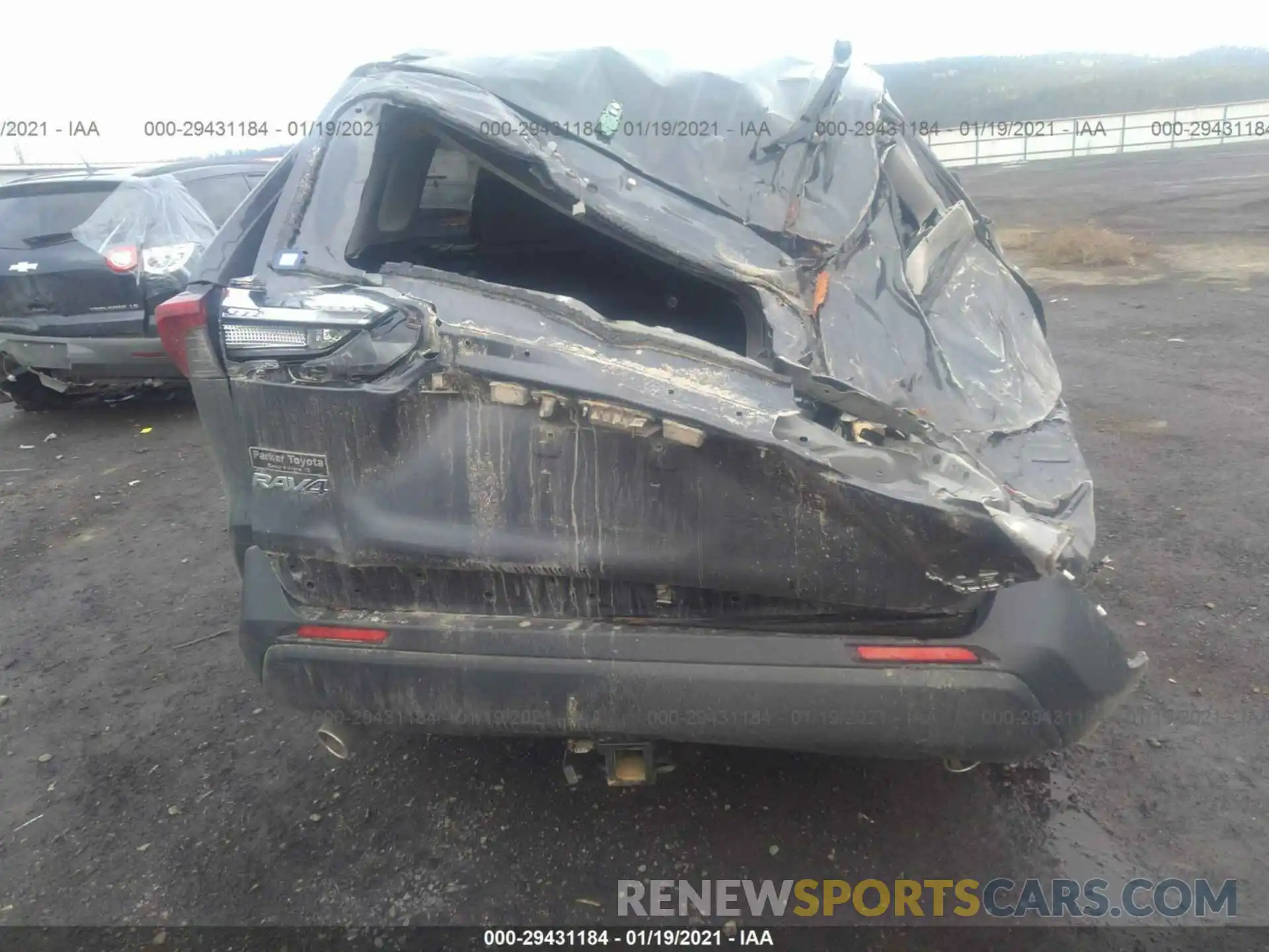 6 Photograph of a damaged car JTMMWRFV8KD021505 TOYOTA RAV4 2019