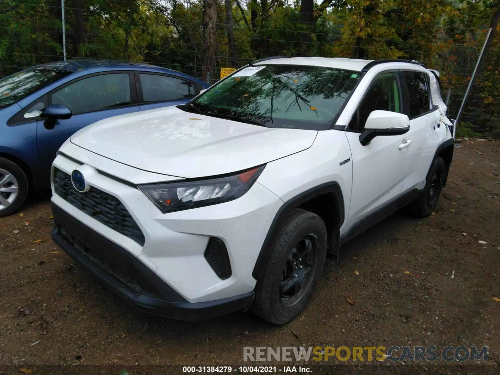 2 Photograph of a damaged car JTMMWRFV9KD005619 TOYOTA RAV4 2019