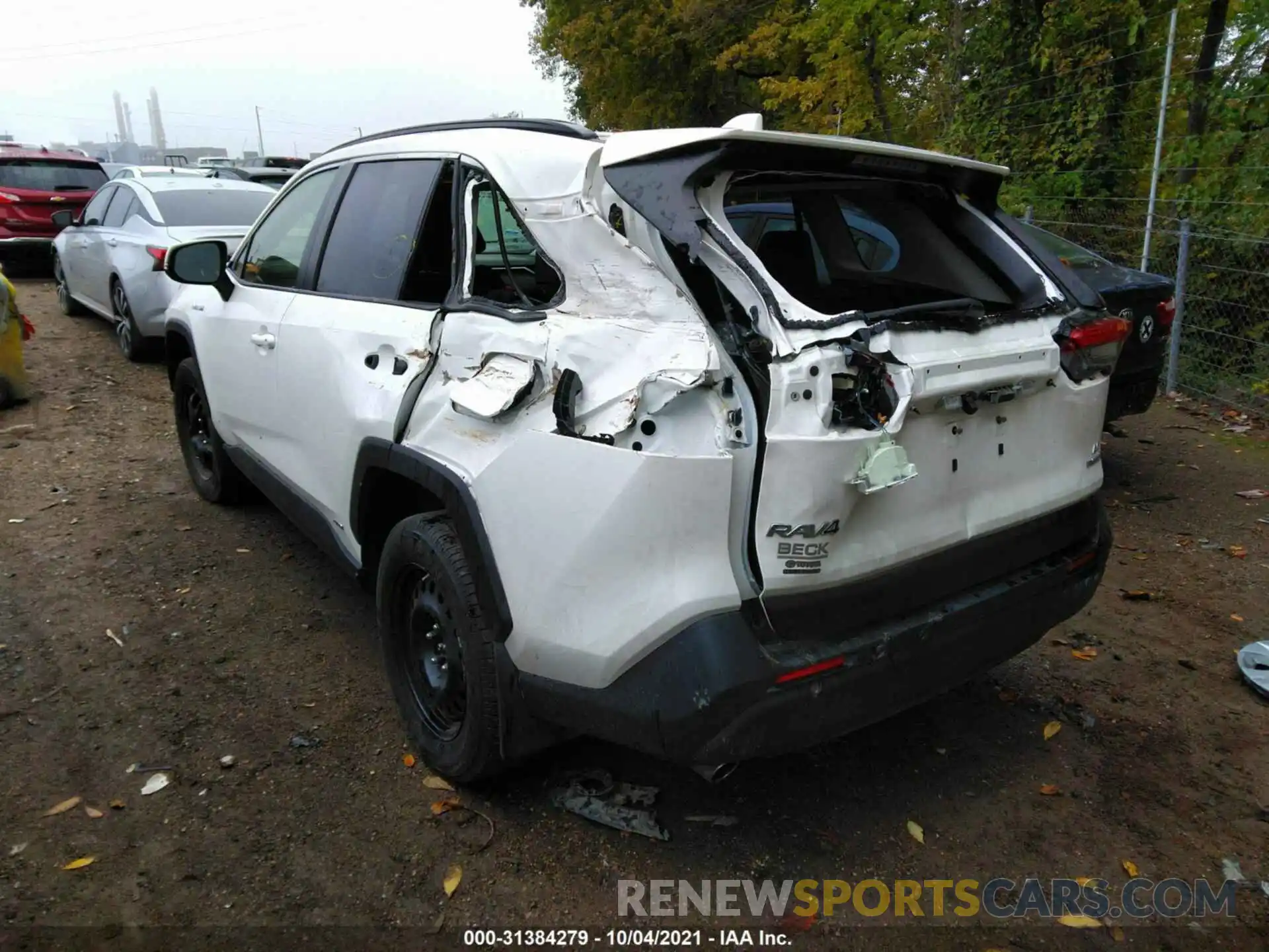 3 Photograph of a damaged car JTMMWRFV9KD005619 TOYOTA RAV4 2019