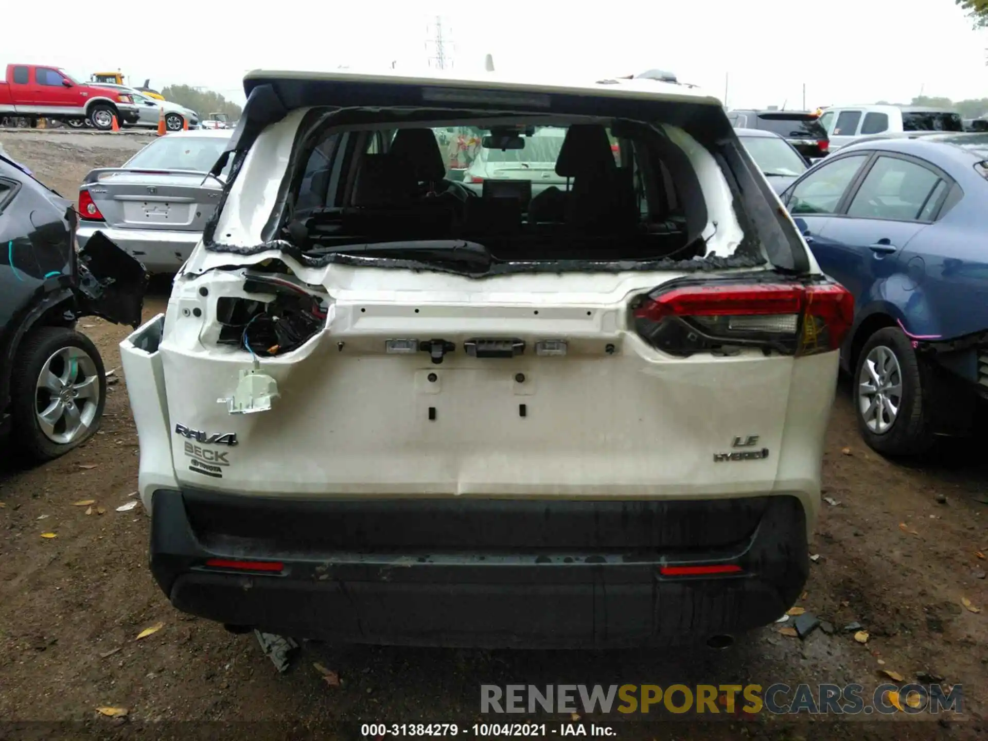 6 Photograph of a damaged car JTMMWRFV9KD005619 TOYOTA RAV4 2019