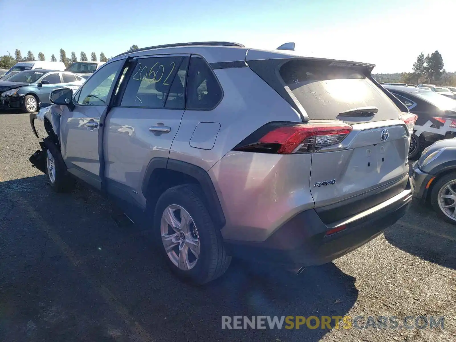 3 Photograph of a damaged car JTMMWRFV9KD009119 TOYOTA RAV4 2019