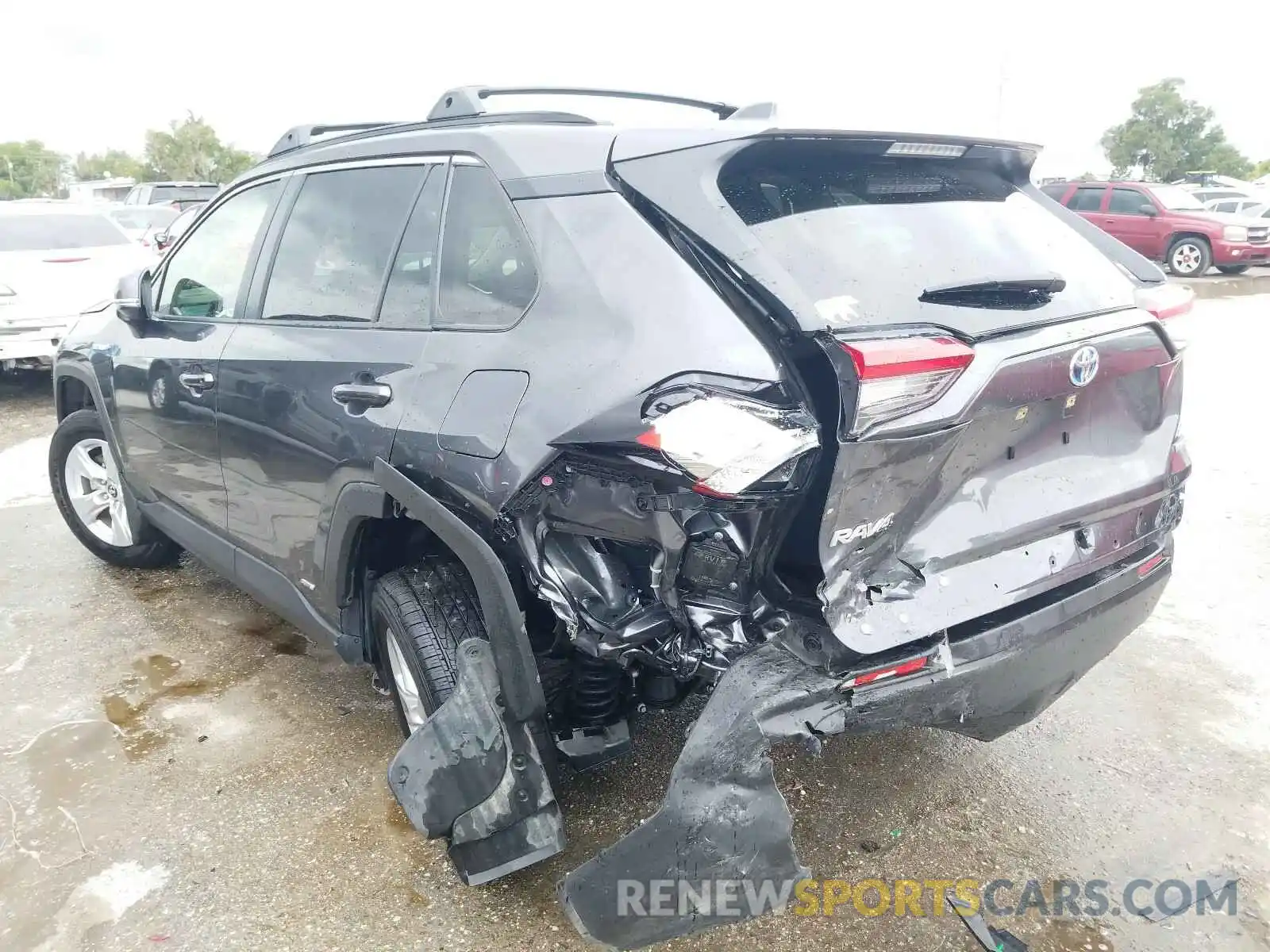 3 Photograph of a damaged car JTMMWRFV9KD033226 TOYOTA RAV4 2019