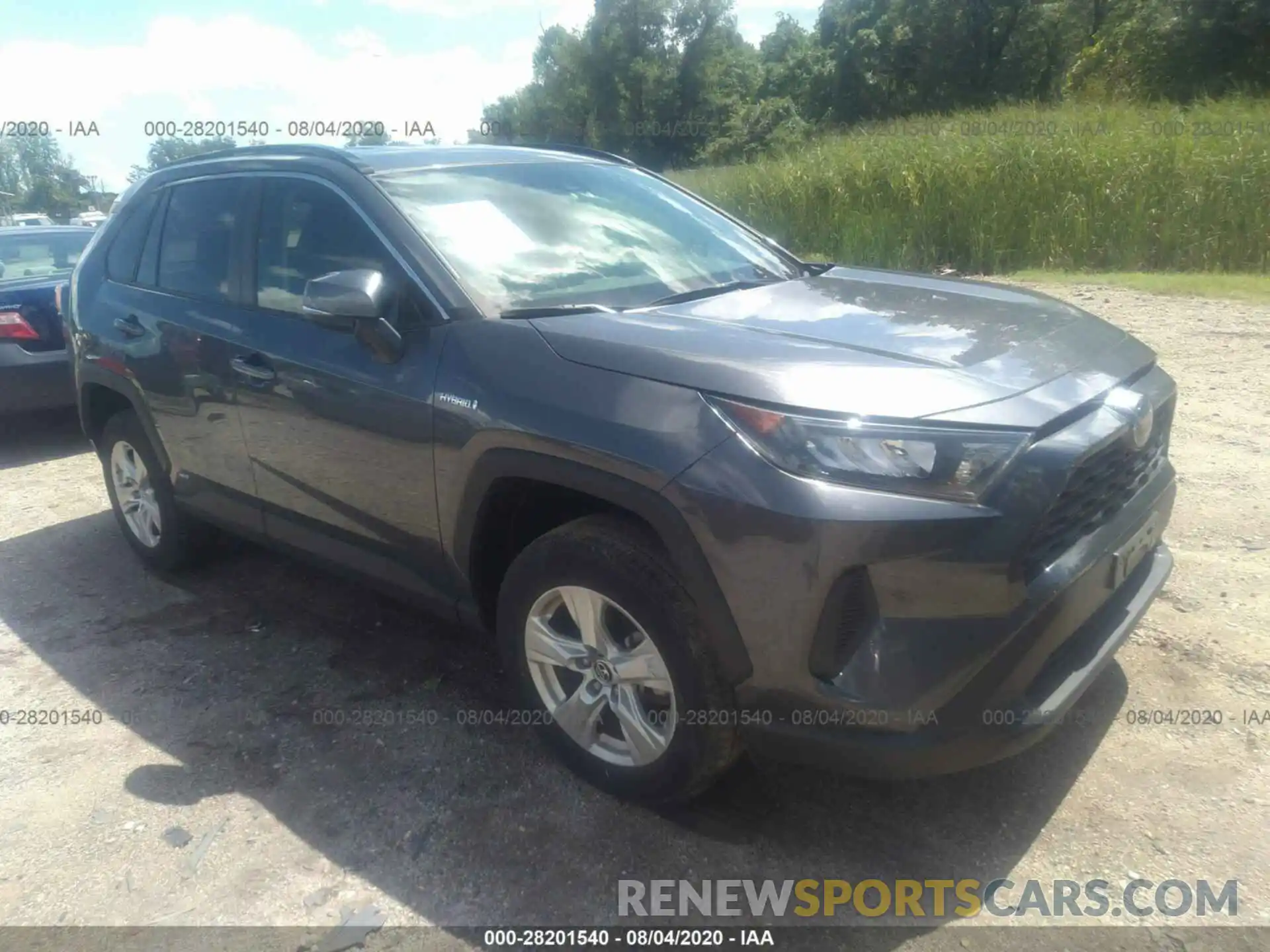 1 Photograph of a damaged car JTMMWRFV9KD504940 TOYOTA RAV4 2019