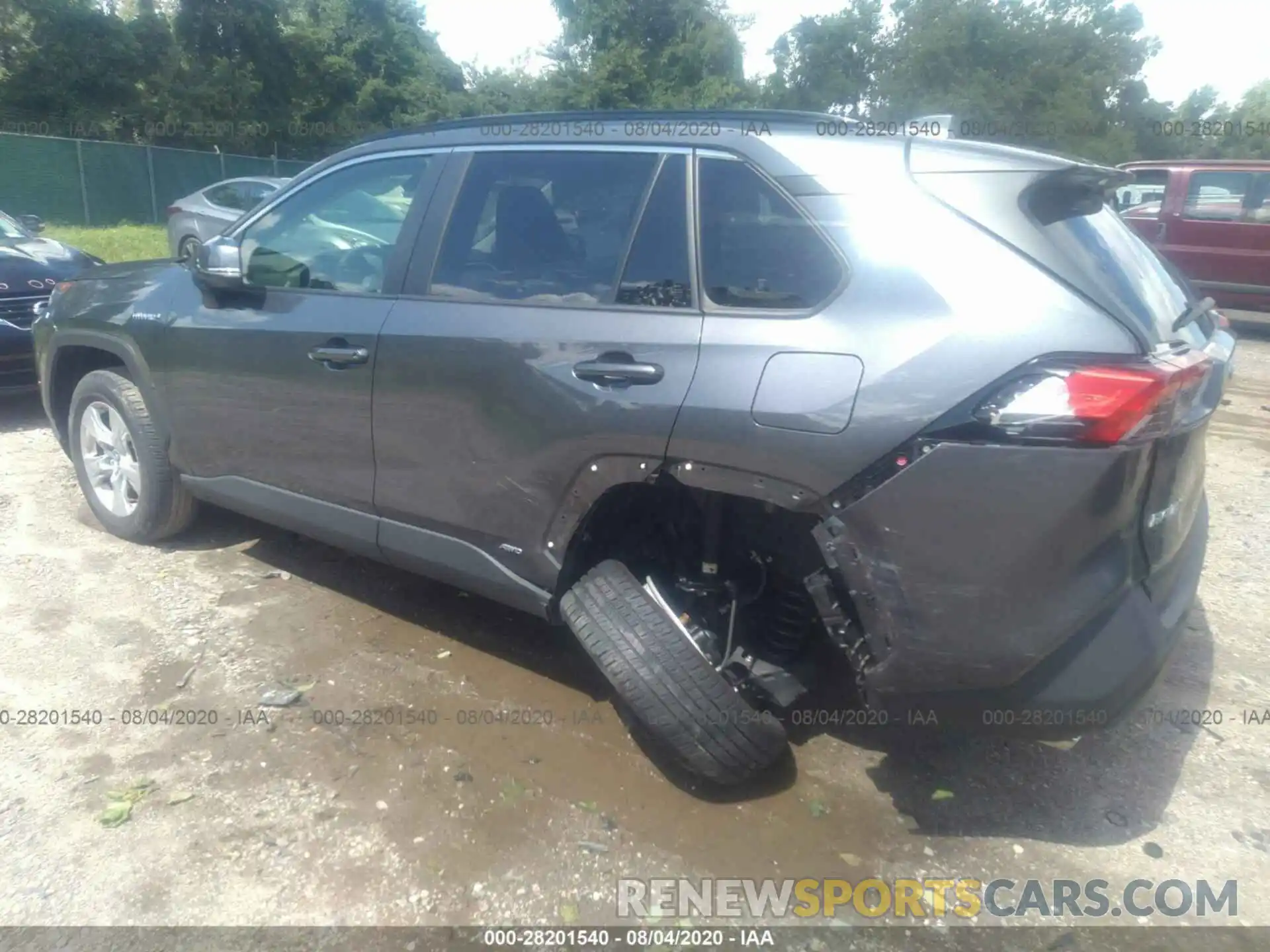 3 Photograph of a damaged car JTMMWRFV9KD504940 TOYOTA RAV4 2019