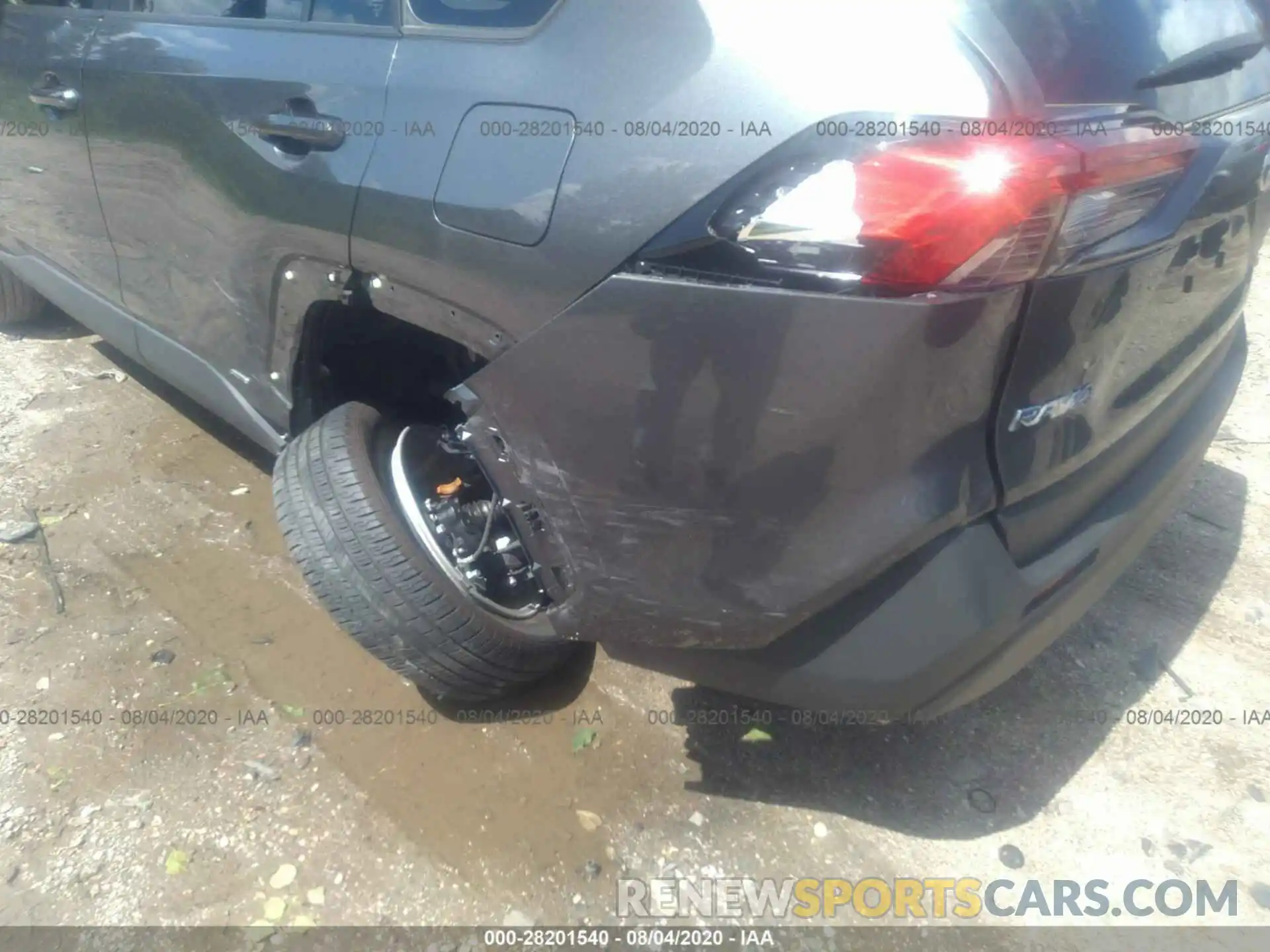 6 Photograph of a damaged car JTMMWRFV9KD504940 TOYOTA RAV4 2019