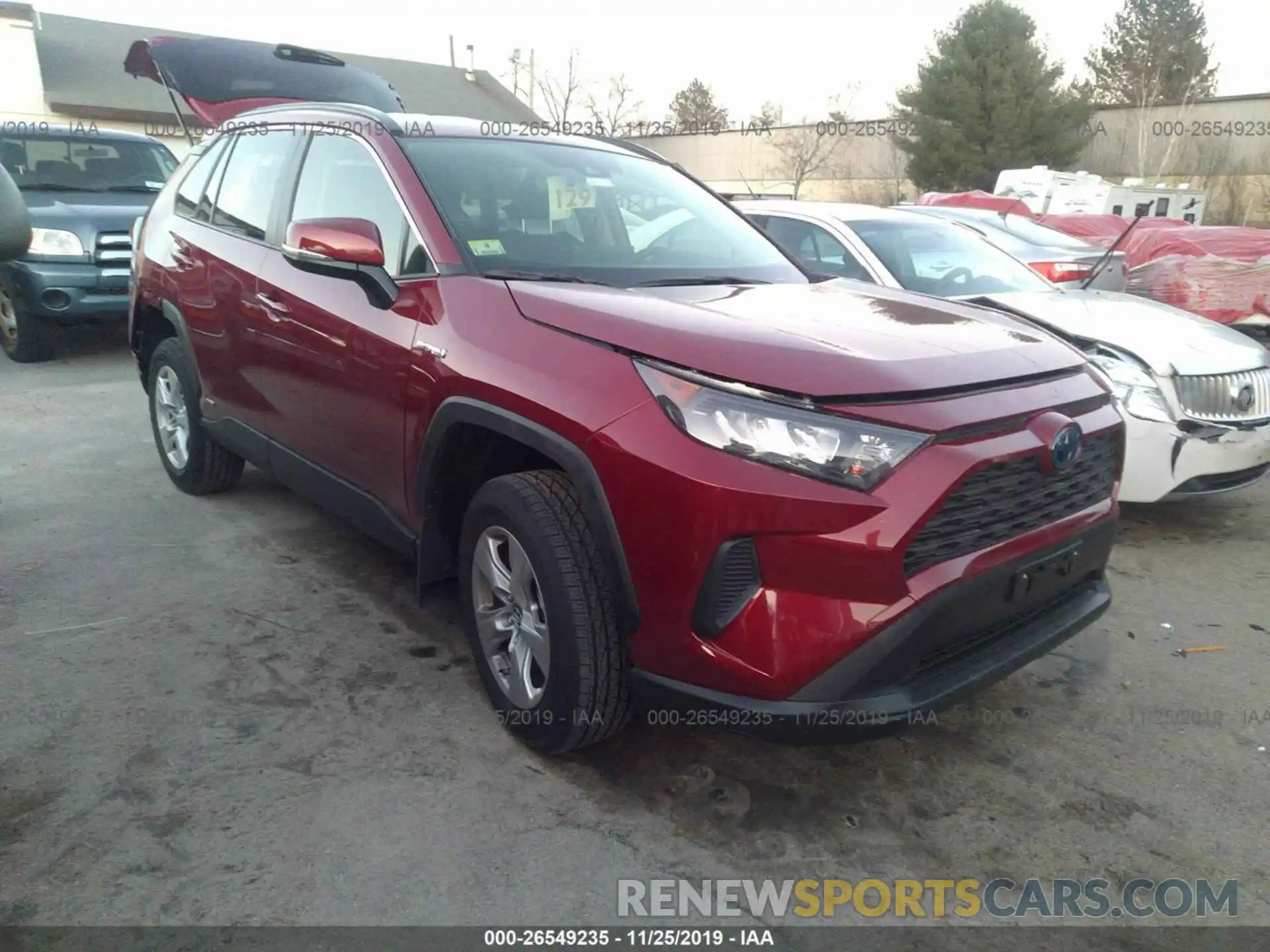 1 Photograph of a damaged car JTMMWRFV9KD515498 TOYOTA RAV4 2019