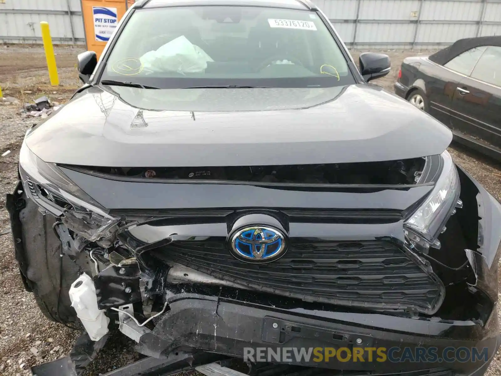 7 Photograph of a damaged car JTMMWRFVXKD009145 TOYOTA RAV4 2019