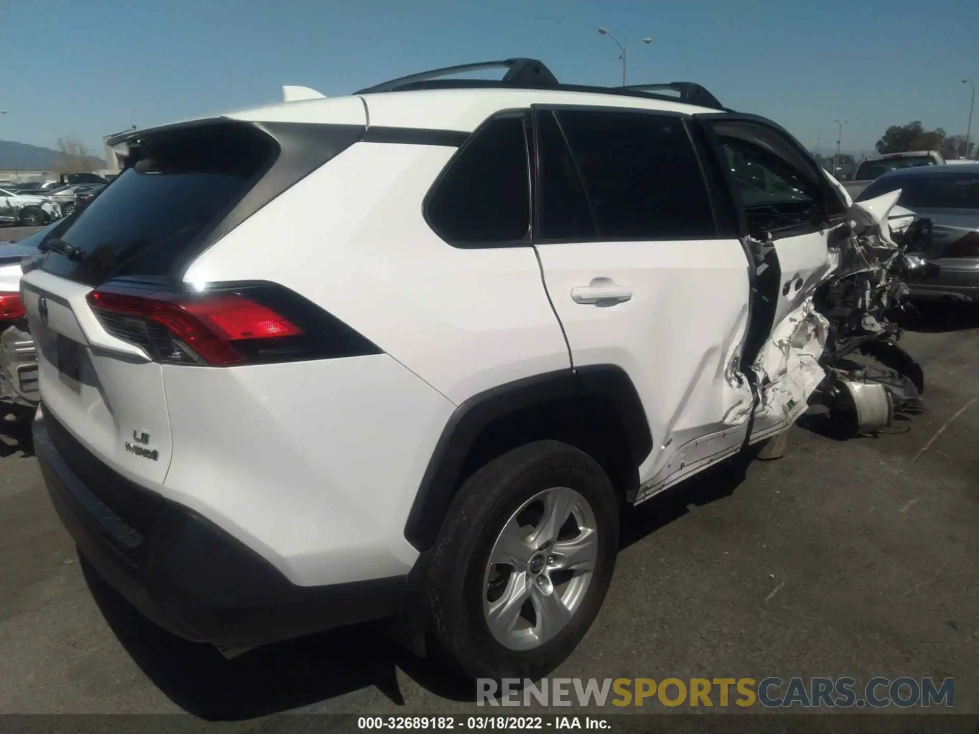 4 Photograph of a damaged car JTMMWRFVXKD025779 TOYOTA RAV4 2019