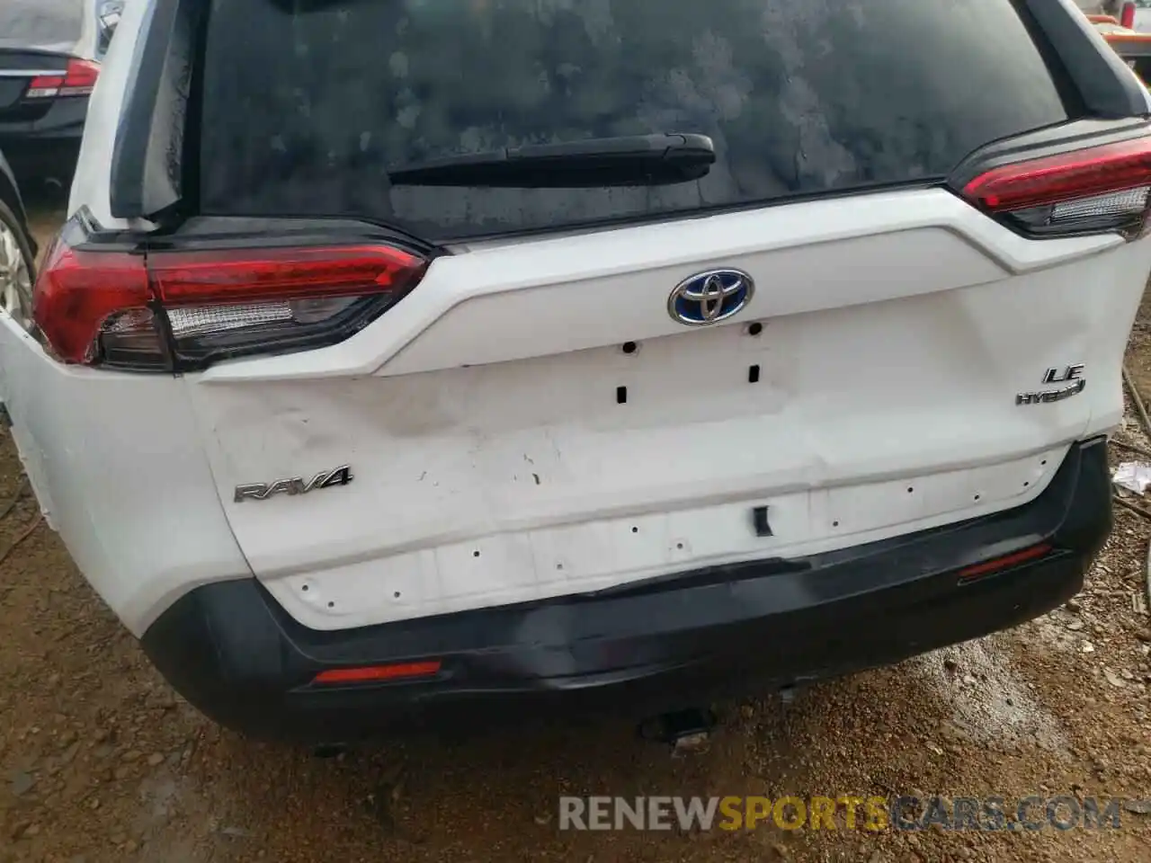 9 Photograph of a damaged car JTMMWRFVXKD027726 TOYOTA RAV4 2019