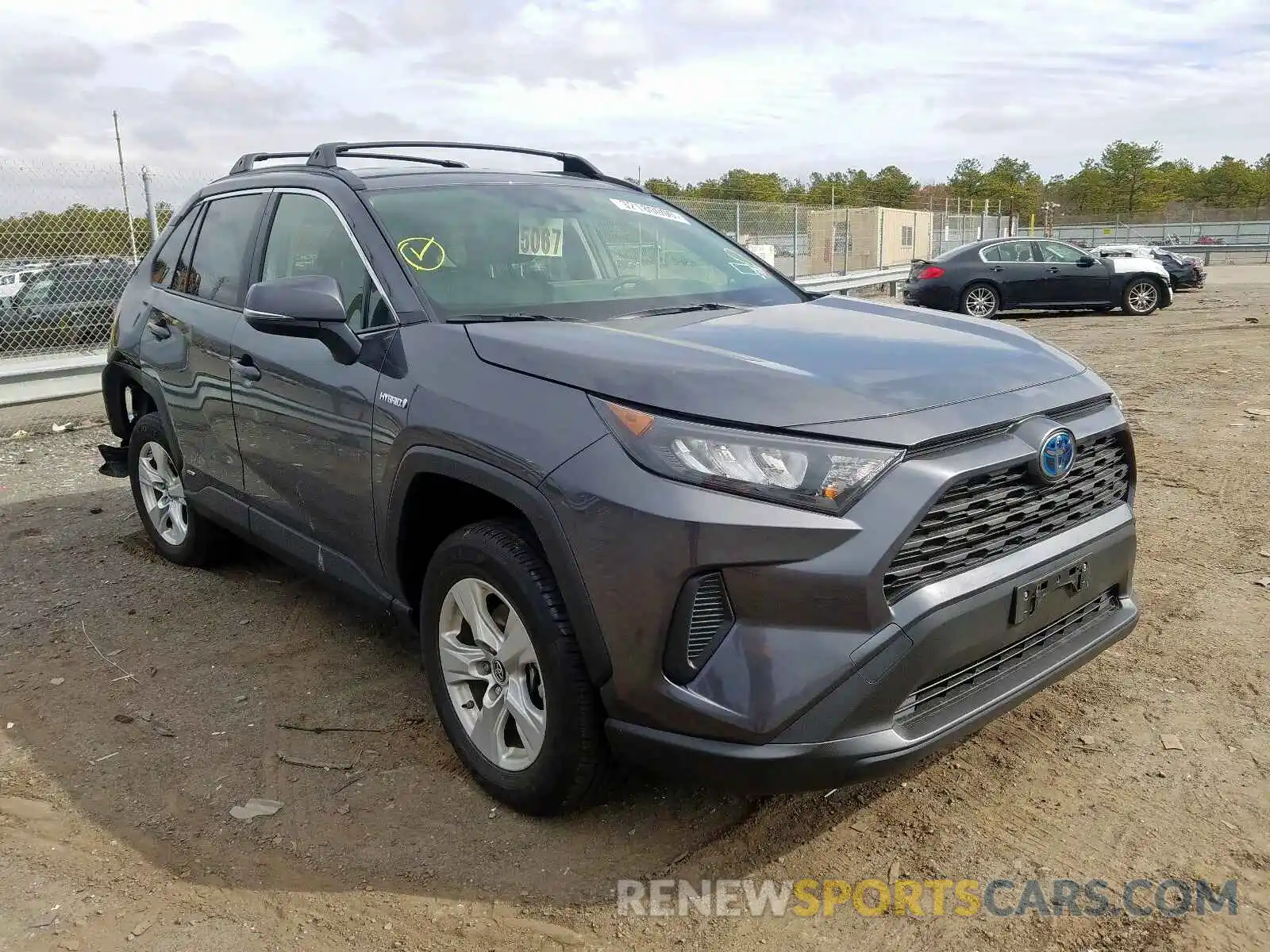 1 Фотография поврежденного автомобиля JTMMWRFVXKD032246 TOYOTA RAV4 2019