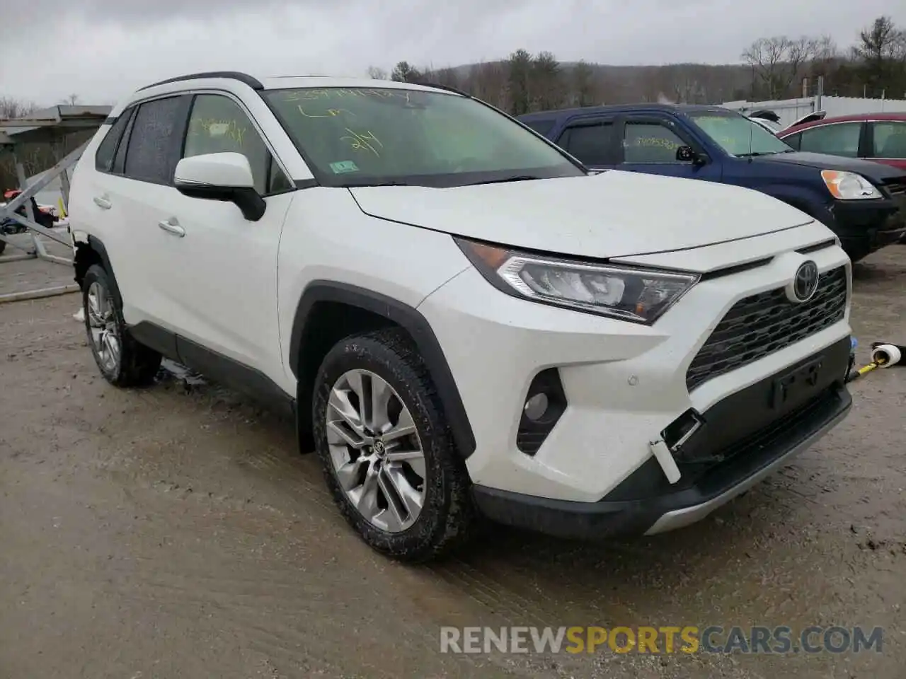 1 Photograph of a damaged car JTMN1RFV0KD002515 TOYOTA RAV4 2019