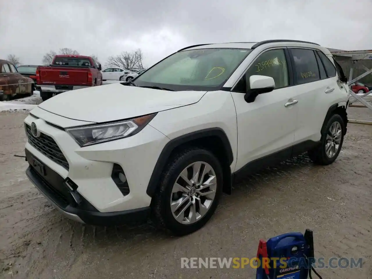 2 Photograph of a damaged car JTMN1RFV0KD002515 TOYOTA RAV4 2019