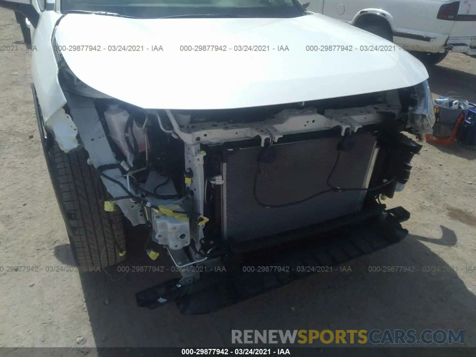 6 Photograph of a damaged car JTMN1RFV0KD015295 TOYOTA RAV4 2019